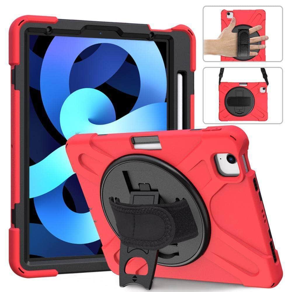 Apple iPad Air 4 (2020) 10.9-inch Shockproof Rugged Hybrid Protective Case - Heavy Duty Cover for Work, Travel & Outdoor Activities