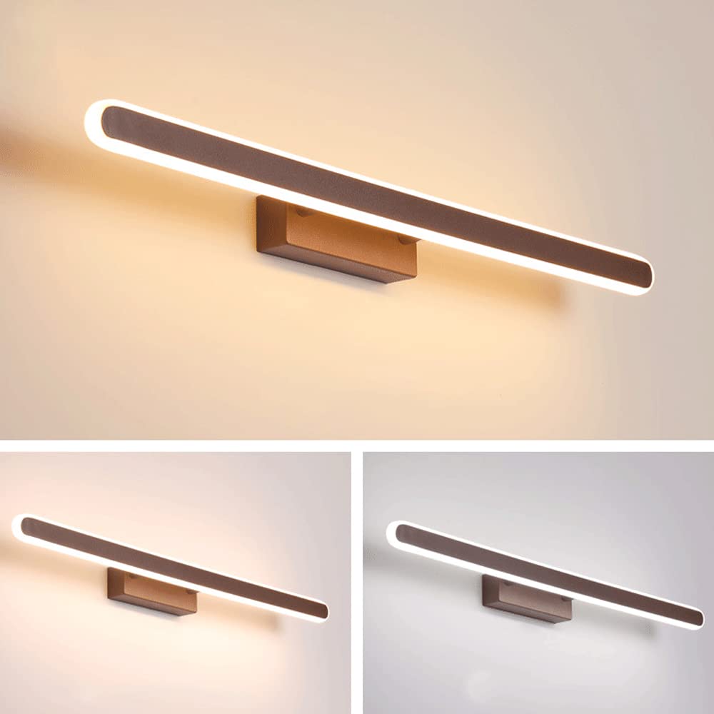 LED Bathroom Mirror Lights - Modern Wall Mount Vanity Lighting Fixture with Front Lamp for Makeup, Washroom, Bedroom & Cabinet - Perfect for Dressing, Grooming & Home Decor