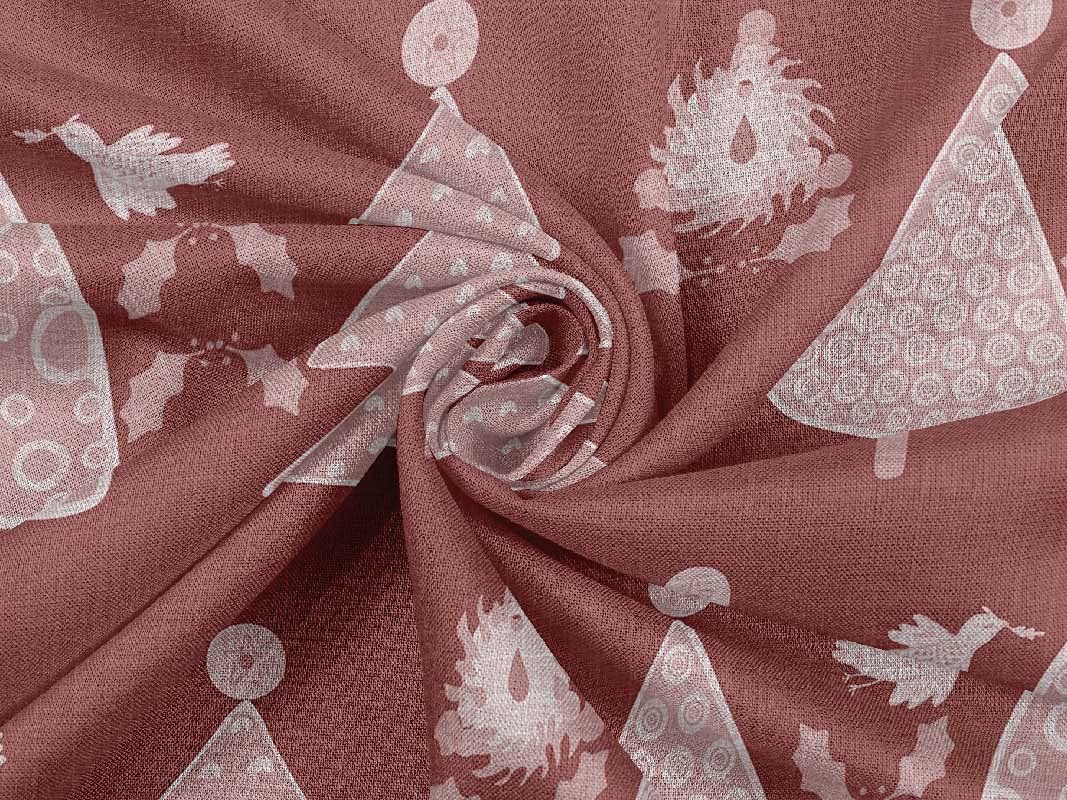 oneOone Rayon Red Fabric - 56 Inch Wide Printed Sewing Material by The Yard for DIY Clothing, Dresses & Home Decor Projects | Soft & Durable Fabric for Quilting, Crafts & Fashion Design