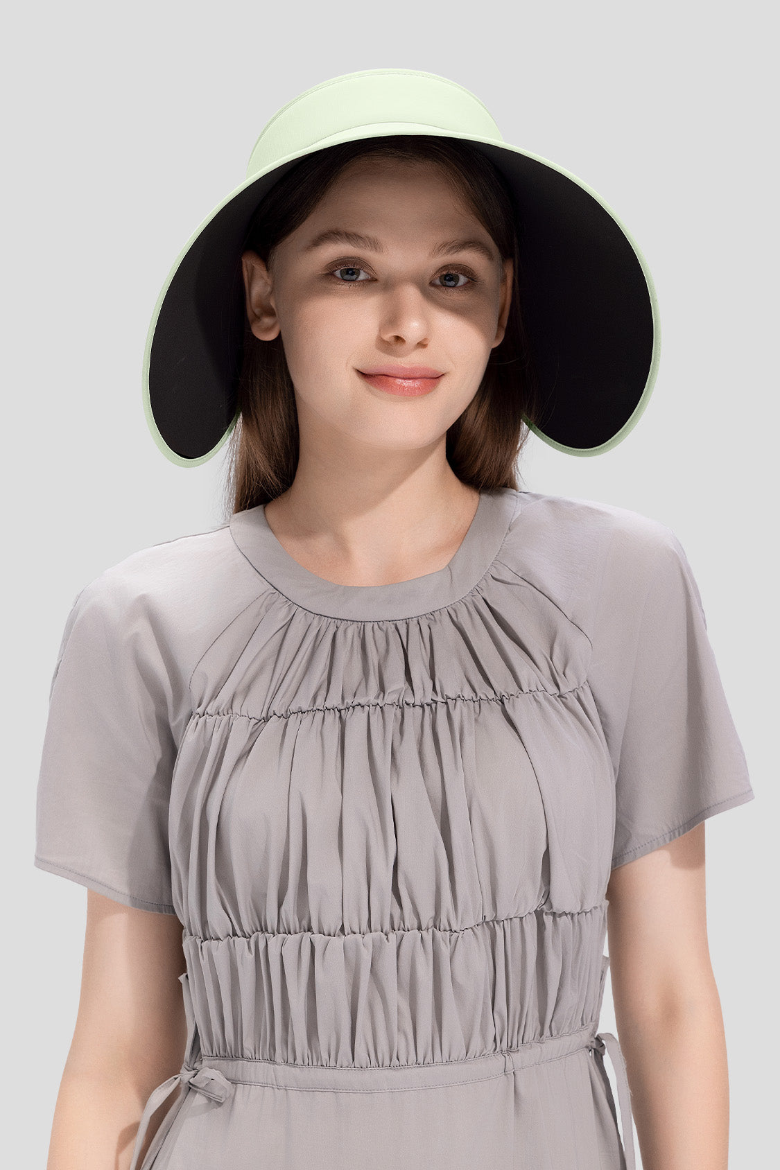 Breeze Women's UPF50+ Ultra Wide Brim Sun Visor Hat - Stylish Bonnet Design for Outdoor Activities, Beach, Golf & Gardening