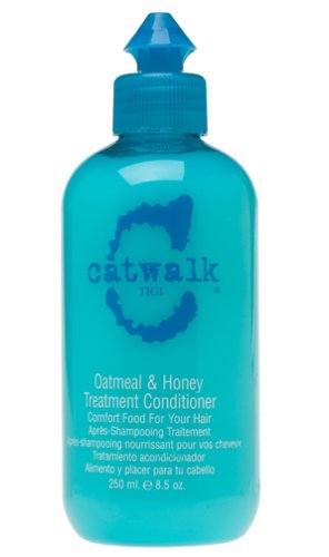 TIGI Catwalk Oatmeal & Honey Deep Conditioning Treatment - 8.5 oz for Dry, Damaged Hair | Nourishing Hair Mask for Salon-Quality Results at Home | Perfect for Post-Color Care & Weekly Hydration