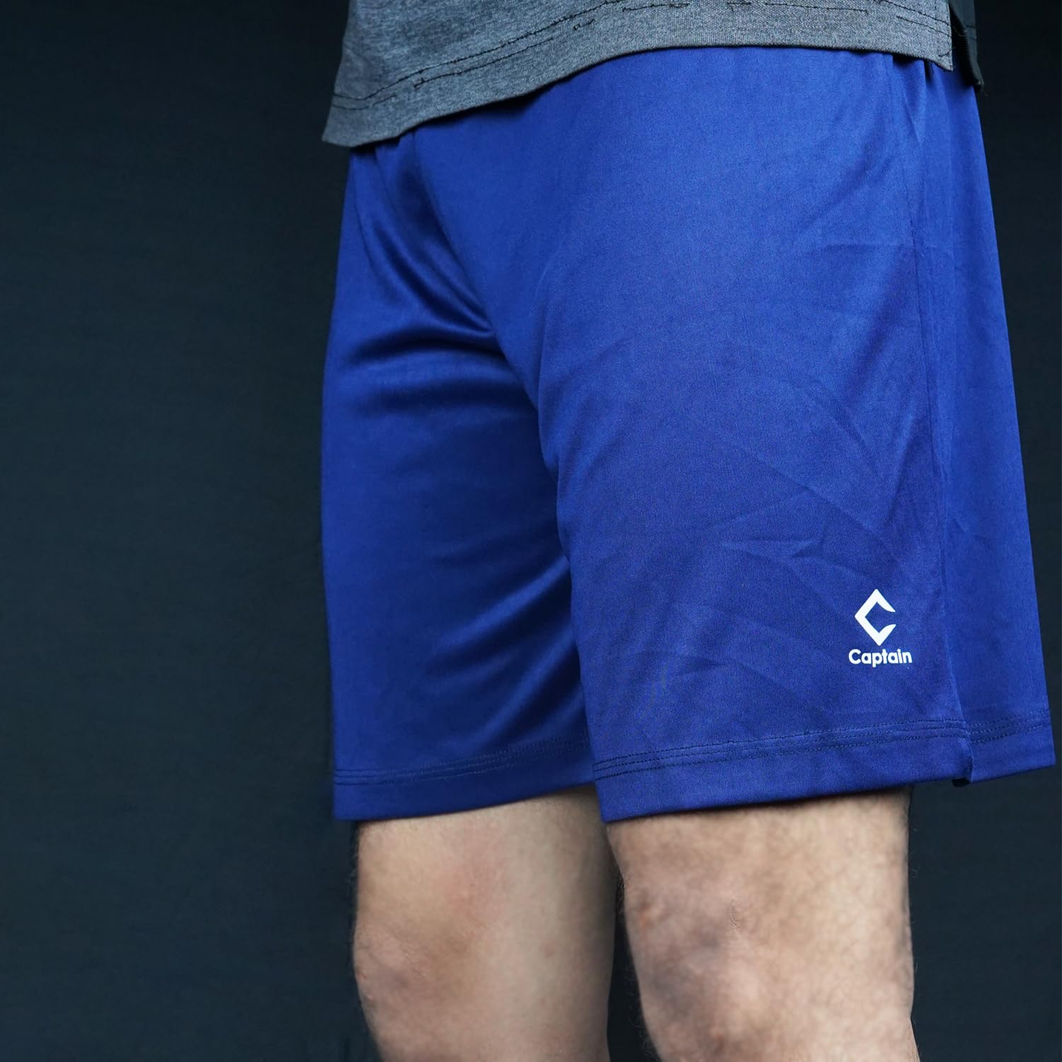 Captain Lead to Win AEROSWIFT Athletic Shorts - Men's Gym Workout Shorts, Running, Basketball & Lounge Shorts - Breathable Quick-Dry Comfort for Sports, Training & Casual Wear