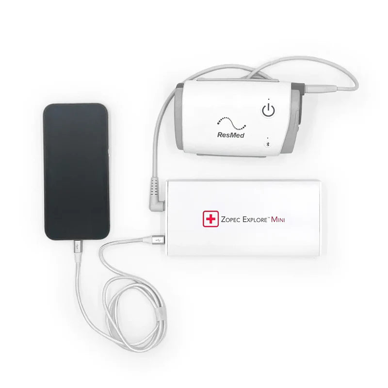 Mini Portable Power Bank - 5000mAh Ultra-Compact External Battery Charger for iPhone, Android, AirPods | Perfect for Travel, Camping & Emergency Backup