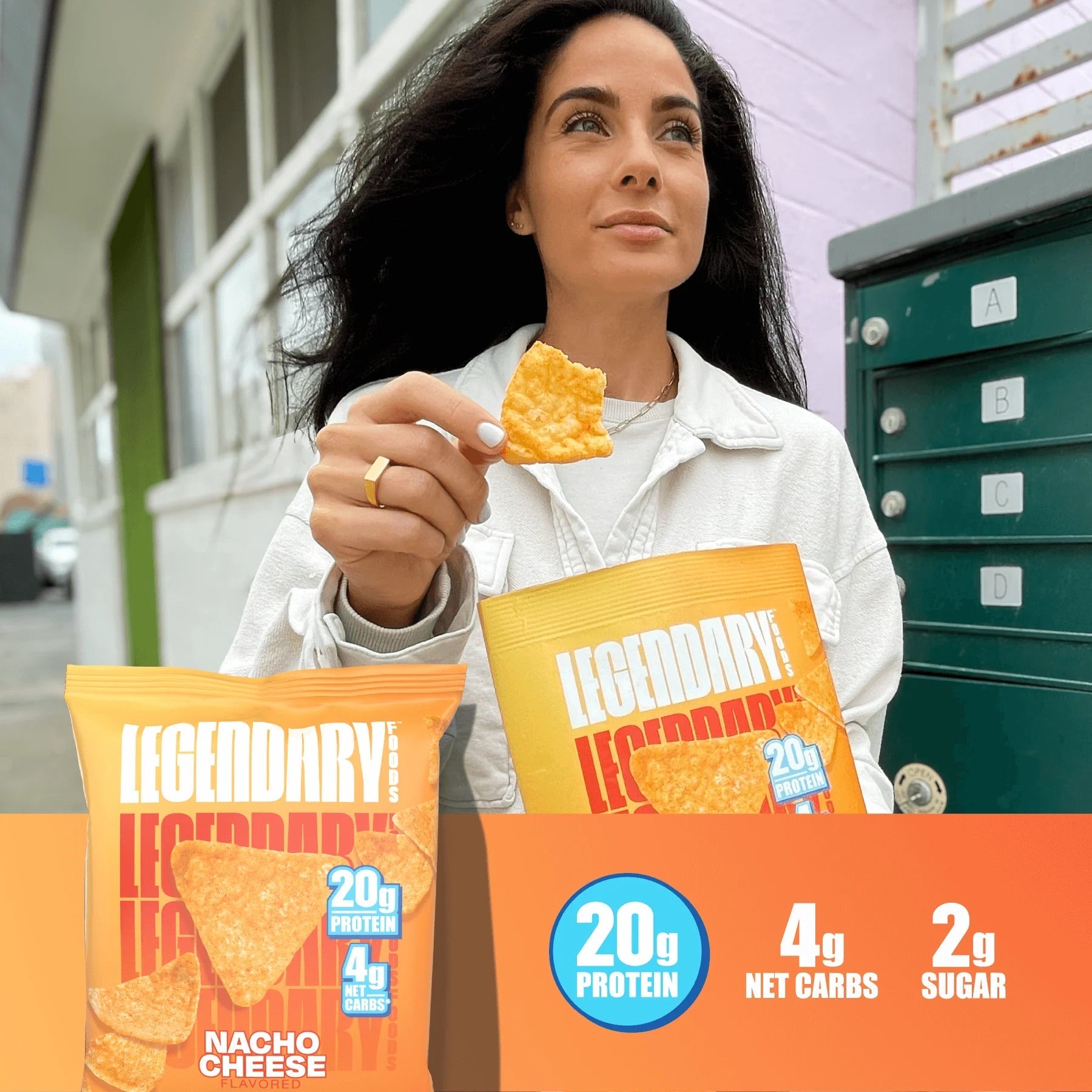 Legendary Foods Popped Protein Chips - 7 Pack Variety | High Protein Low Carb Snacks for Keto Diet & Weight Loss | Perfect for Office, Gym & On-the-Go Healthy Snacking