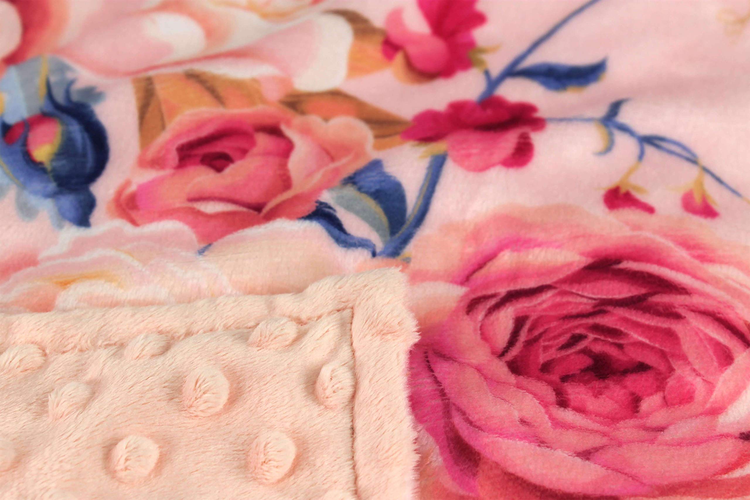 Baby Car Seat Canopy Cover - Pink Roses Floral Design, Breathable & UV Protection for Infants | Perfect for Strollers, Shopping & Outdoor Adventures