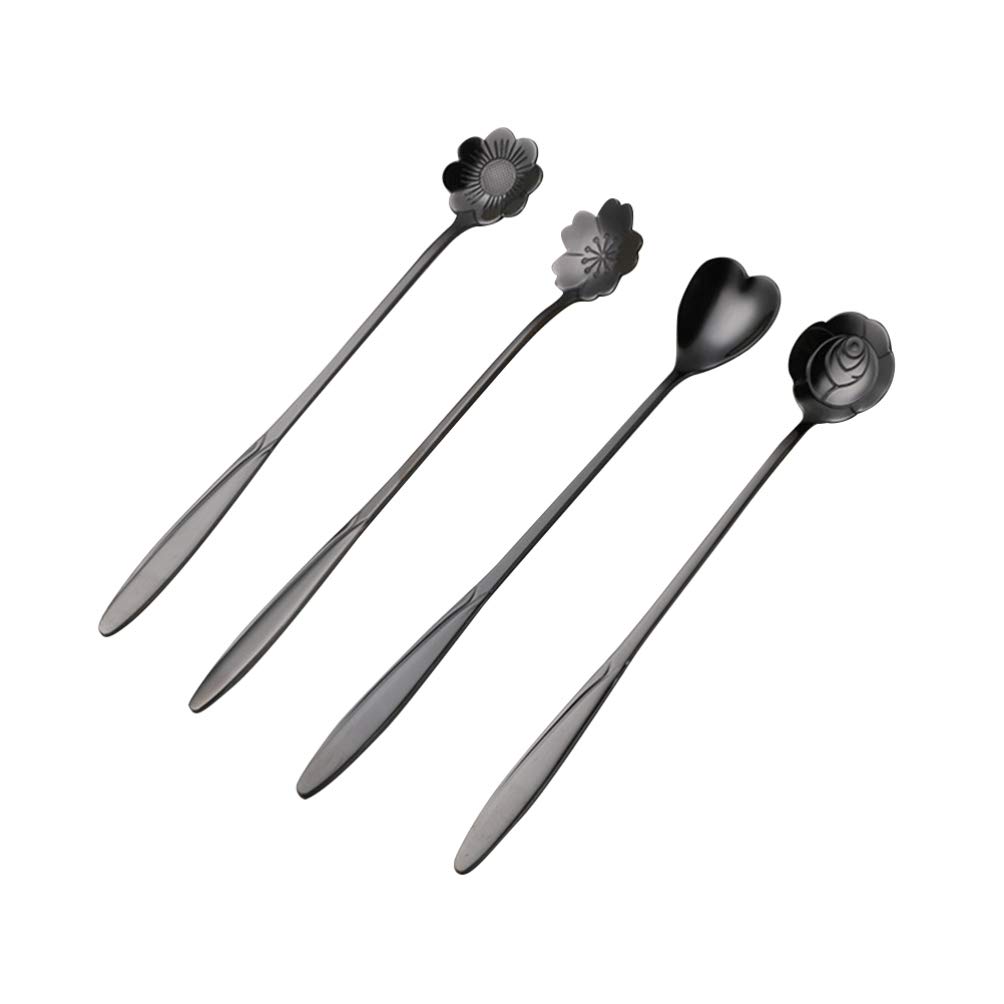 Premium Stainless Steel Mixing Spoon - Durable Coffee & Kitchen Spoon for Baking, Cooking & Stirring Hot Beverages