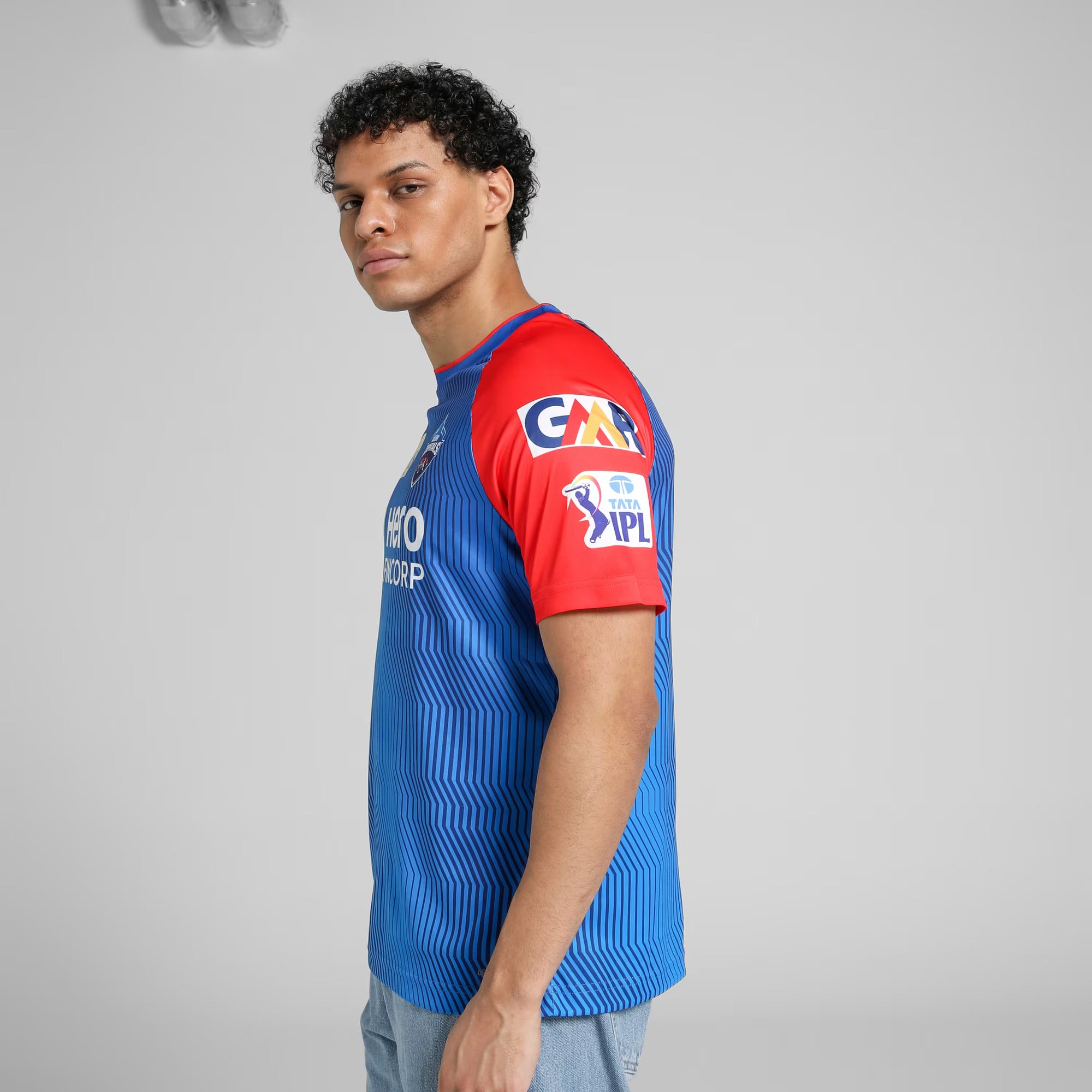 Official Delhi Capitals (DC) 2025 Men's Cricket Jersey - IPL Replica Team Shirt for Fans & Players - Perfect for Matches, Training & Casual Wear
