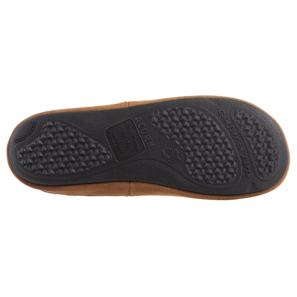 Women's Geo Embroidered Clog Slippers with Cloud Cushion® - Comfortable House Shoes for Indoor & Outdoor Wear - Perfect for Relaxing at Home, Running Errands or Gardening