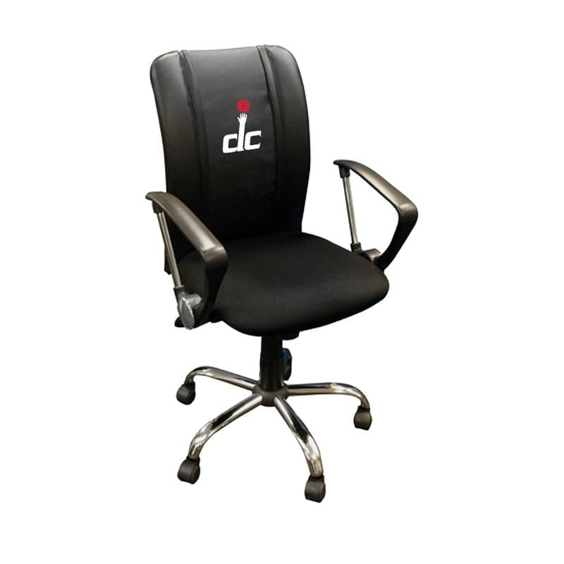 NBA Team Logo Dreamseat Curve Ergonomic Office Chair - Adjustable Height & Lumbar Support for Home, Gaming & Workspace Comfort