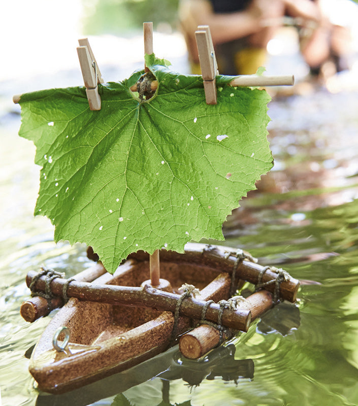 DIY Cork Boat Building Kit - Fun Outdoor Toy for Kids & Adults - Perfect for Pools, Lakes & Backyard Water Play