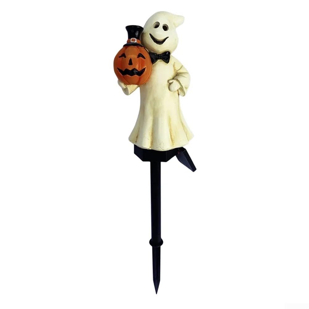 Outdoor Solar Halloween Decorations - Scary Waterproof Solar Lights for Yard, Garden & Patio | Perfect for Halloween Party, Haunted House & Spooky Outdoor Decor