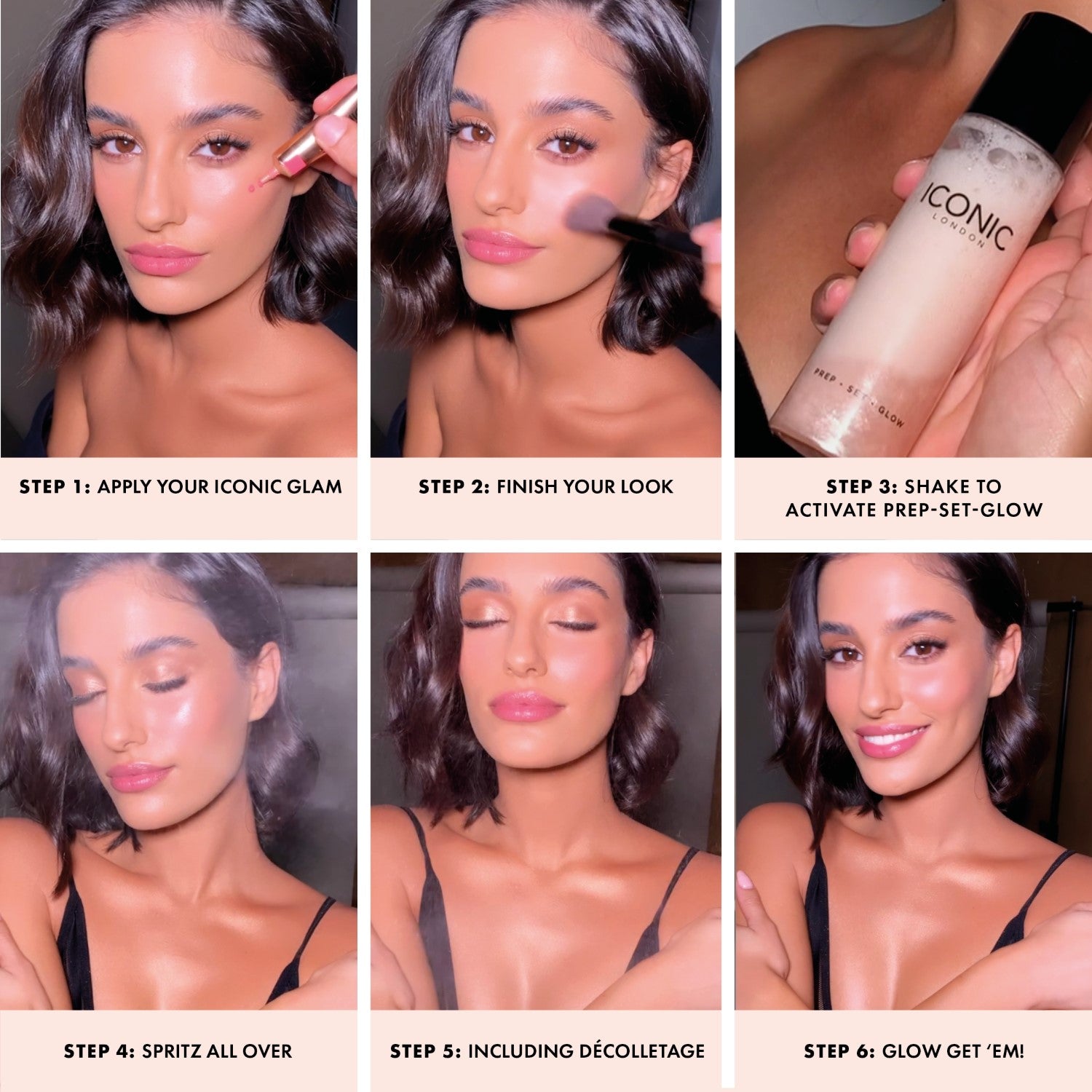 Prep Set Glow - Complete Skincare Kit for Radiant Skin | Perfect for Daily Routine & Nighttime Care