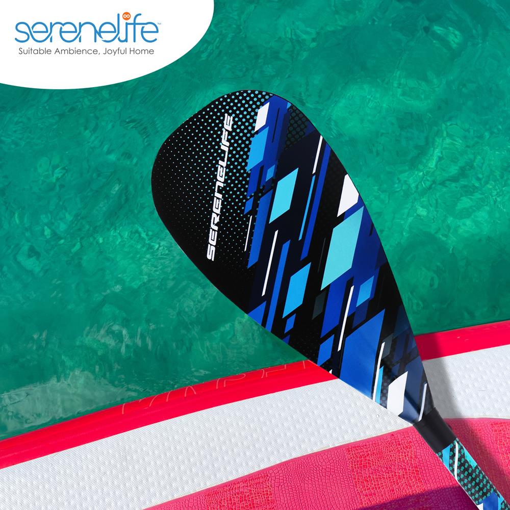 3 Shaft SUP Paddle - Lightweight Carbon Fiber Stand Up Paddle Board Paddle for Surfing, Kayaking & Water Sports - Adjustable & Durable for All Skill Levels
