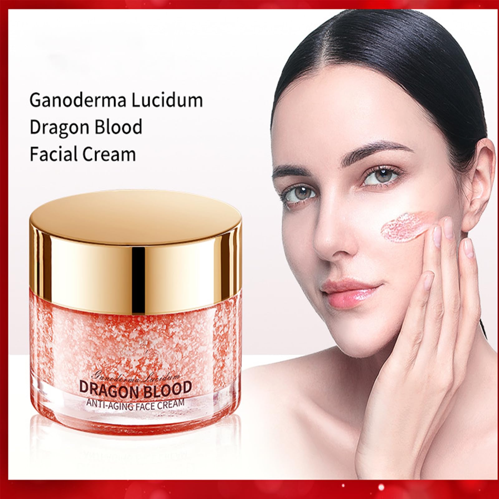 Dragon Blood Anti-Wrinkle Face Cream - Natural Moisturizer for Youthful Skin | Hydrating & Firming Easy Cream for Day & Night Use | Perfect for Dry, Sensitive & Aging Skin (1PC)