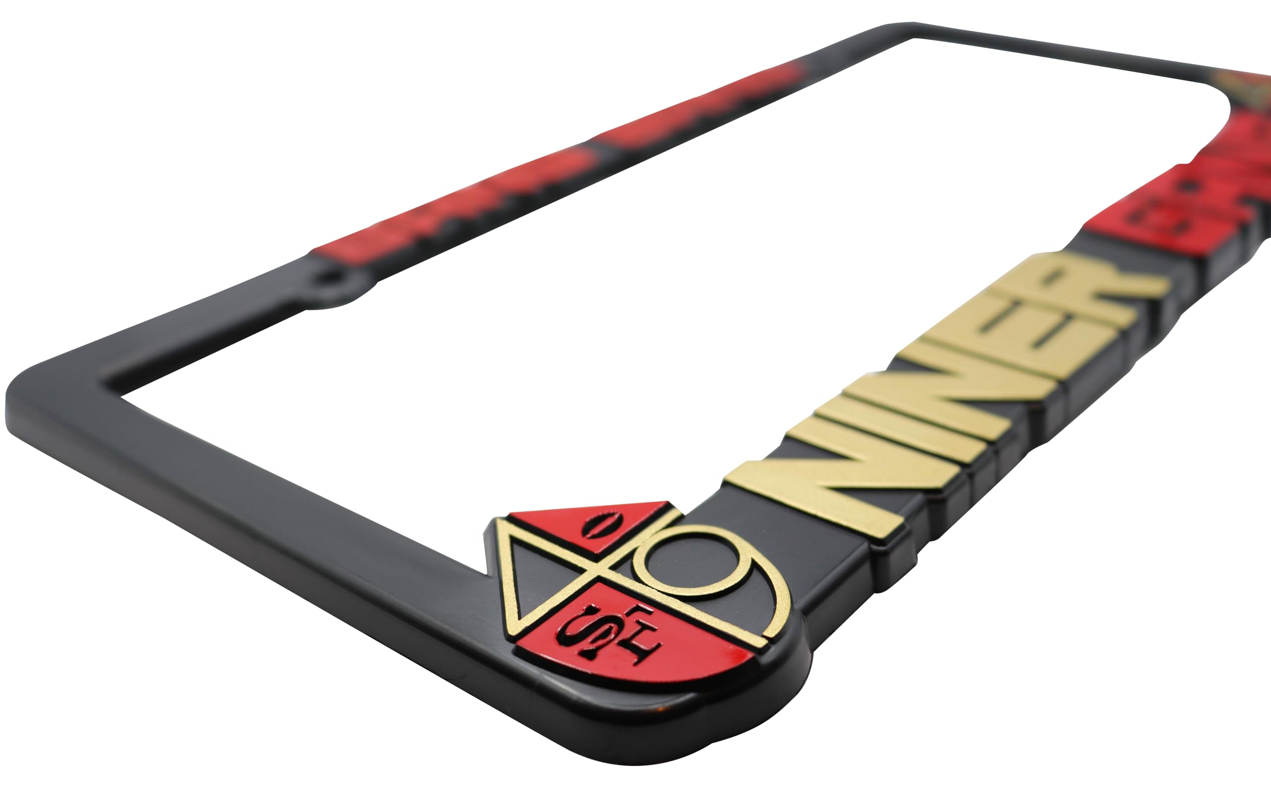 3D San Francisco License Plate Frame - Universal ABS Cover for Car, Truck & SUV - Auto Accessories for Road Trips