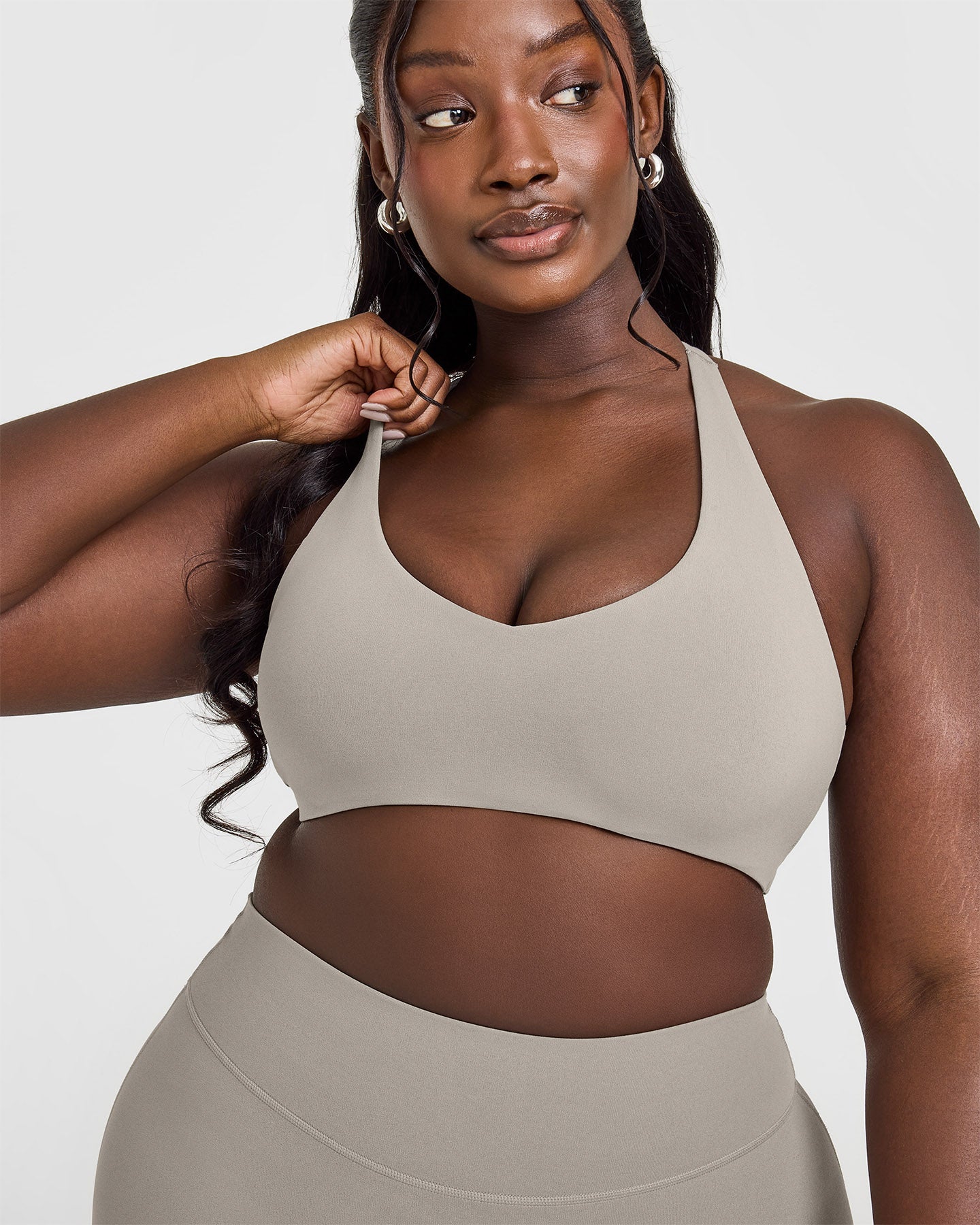 SoftMotion™ Bralette - Wireless Comfort Bra for Women | Warm Sand Color | Perfect for Yoga, Lounge & Everyday Wear