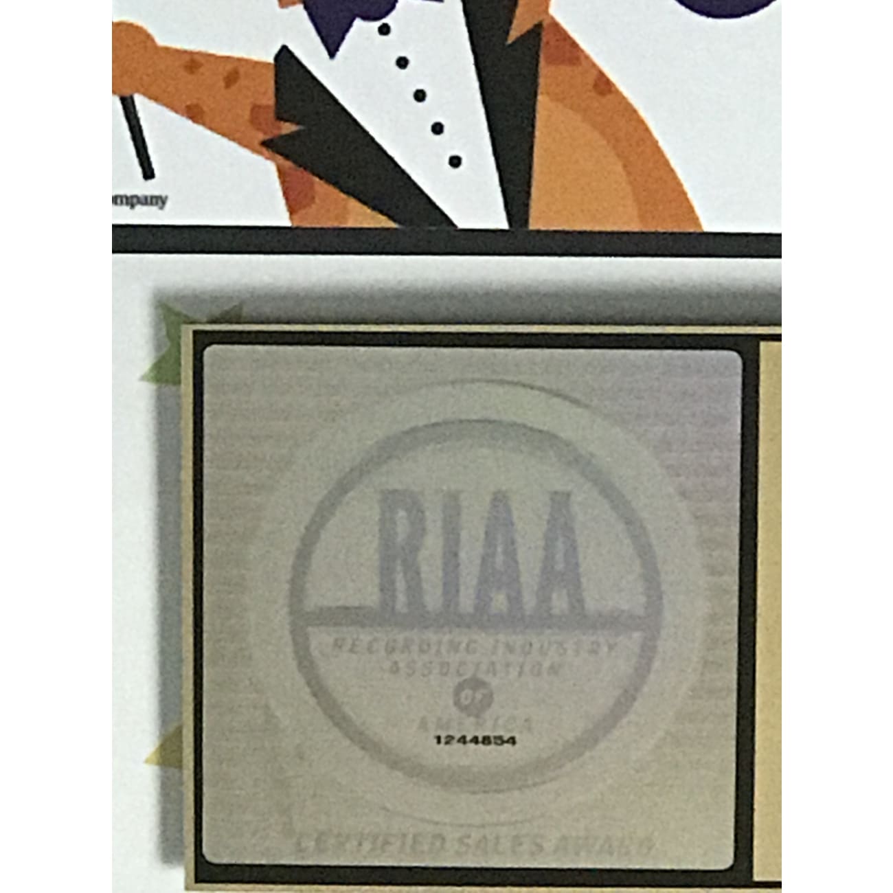 Disney Baby Einstein Series RIAA Gold Album Award - Perfect for Early Childhood Education & Music Development at Home