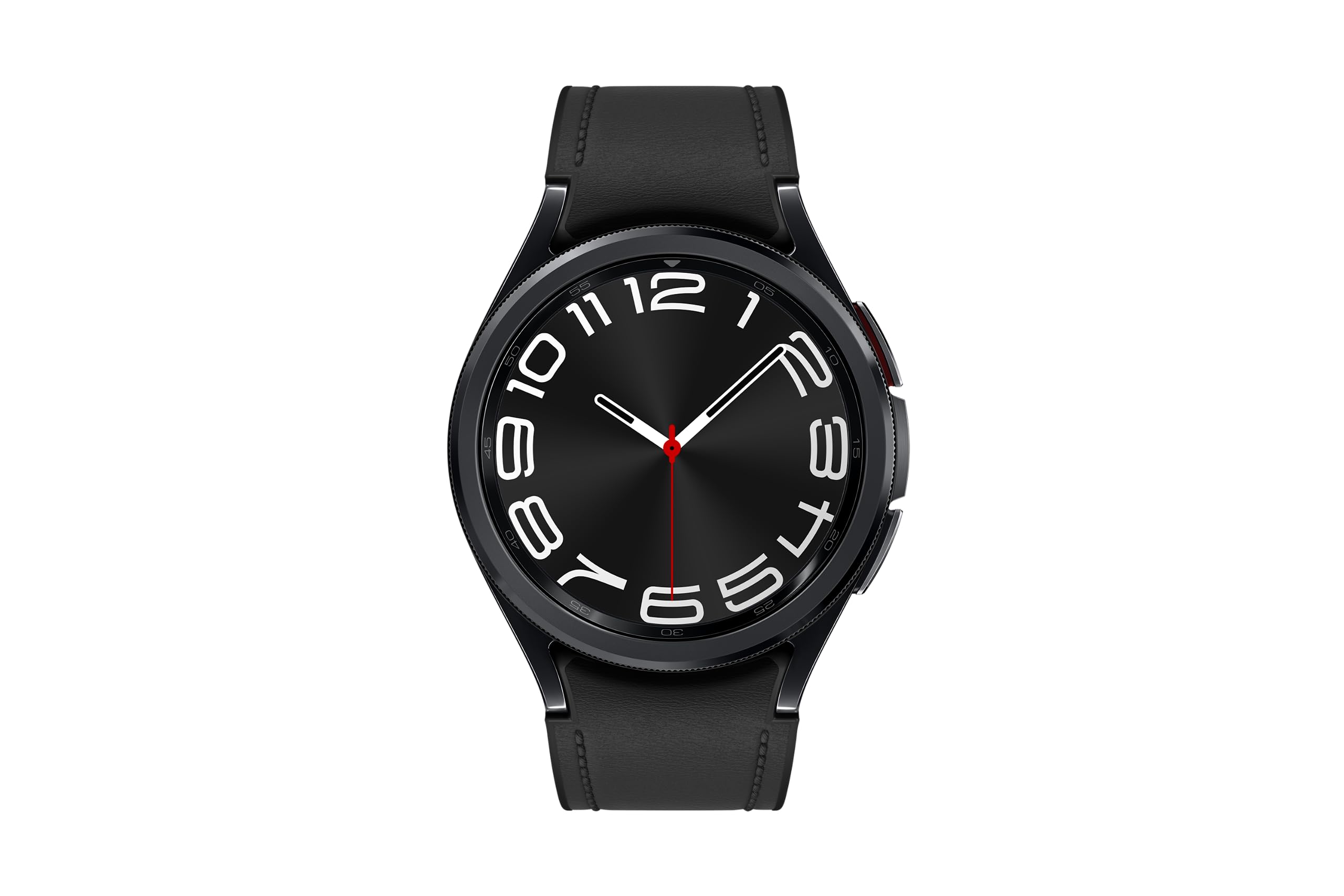 Samsung Galaxy Watch6 Classic 43mm Bluetooth Smartwatch - Black | Sleep Coaching, ECG, Heart Rate Monitor, Fall Detection, SOS, Fitness Tracker | Compatible with Camera & Digital Wallet | CAD Version with Warranty | Perfect for Workouts, Running & Daily Health Tracking