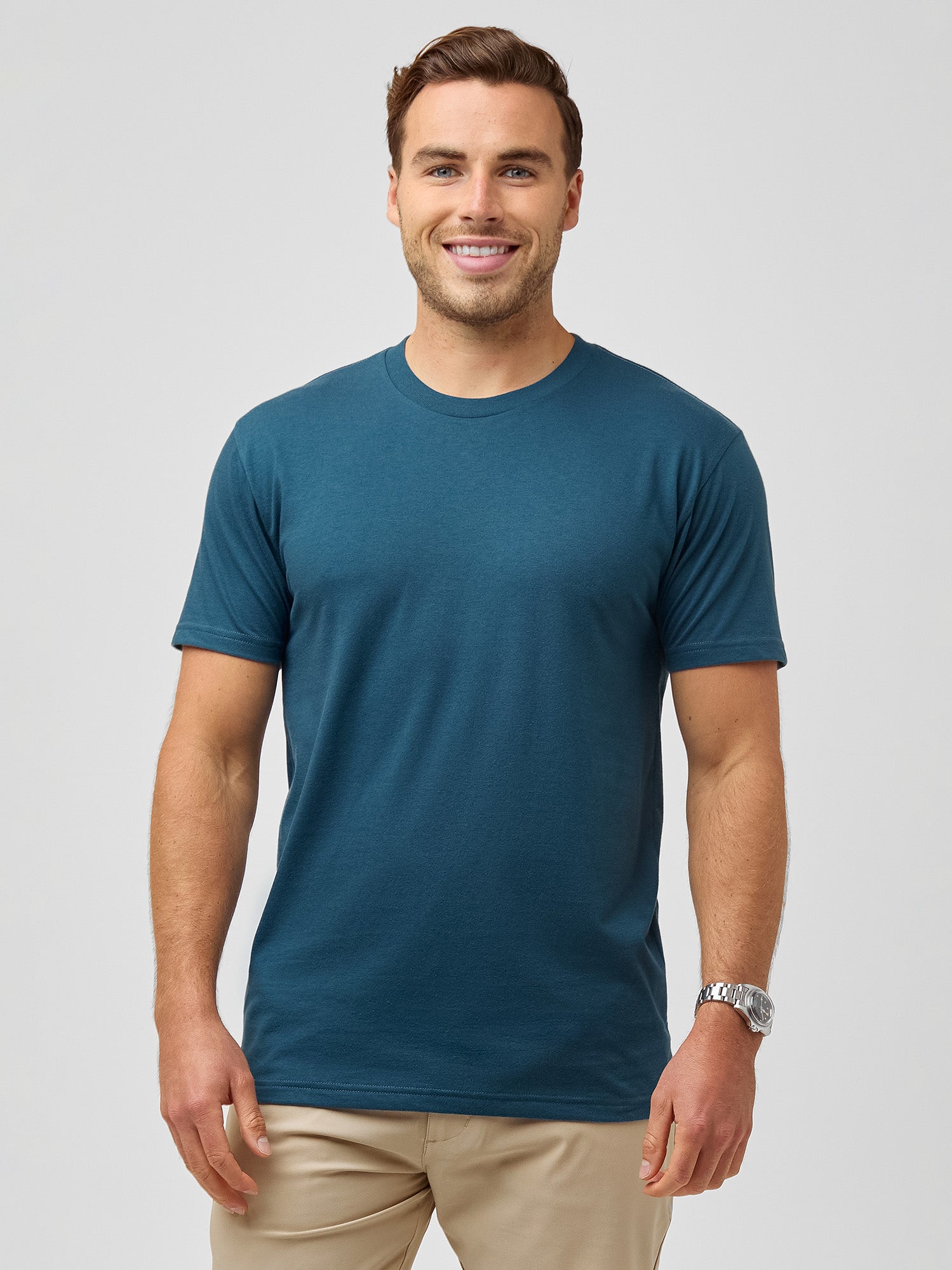 Seasonal Colors Crew 3 Pack - Soft Cotton T-Shirts for Men/Women - Perfect for Casual Wear, Layering & Everyday Outfits