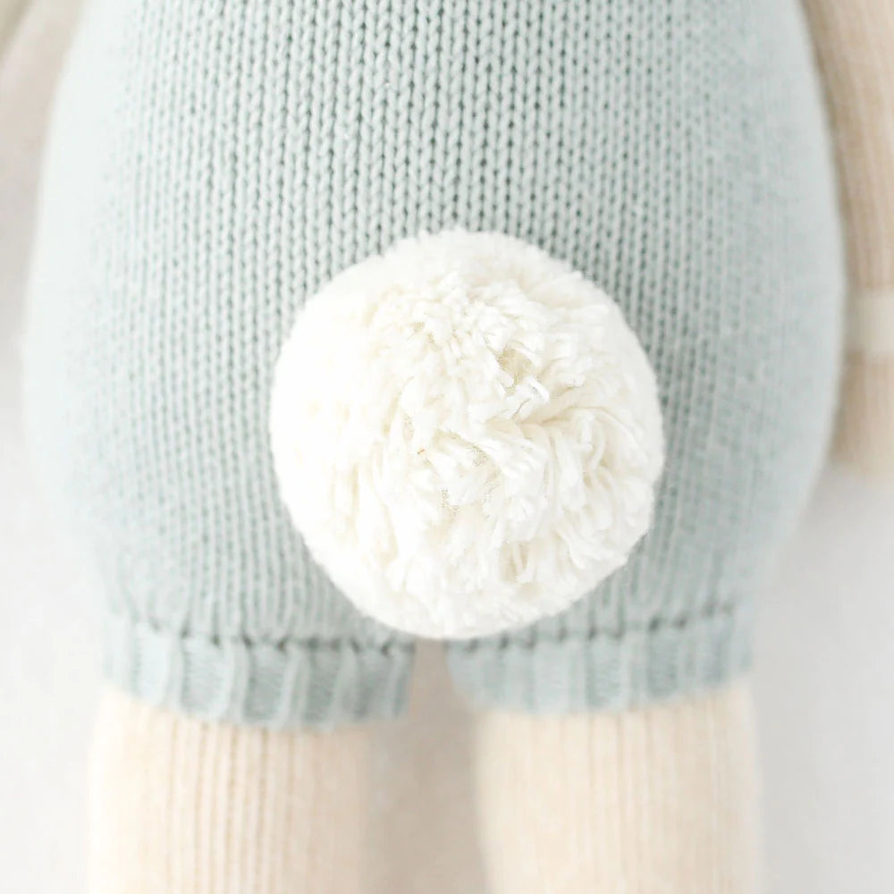 Cuddle And Kind Henry The Bunny - Handmade Knitted Stuffed Animal Toy for Kids, Perfect for Gifts, Bedtime Cuddles & Nursery Decor