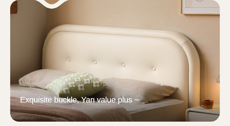 Premium Organic Leather Fabric - Ultra Soft & Luxurious Bed Cover for Comfortable Sleep - Perfect for Master Bedrooms, Guest Rooms & Cozy Home Decor