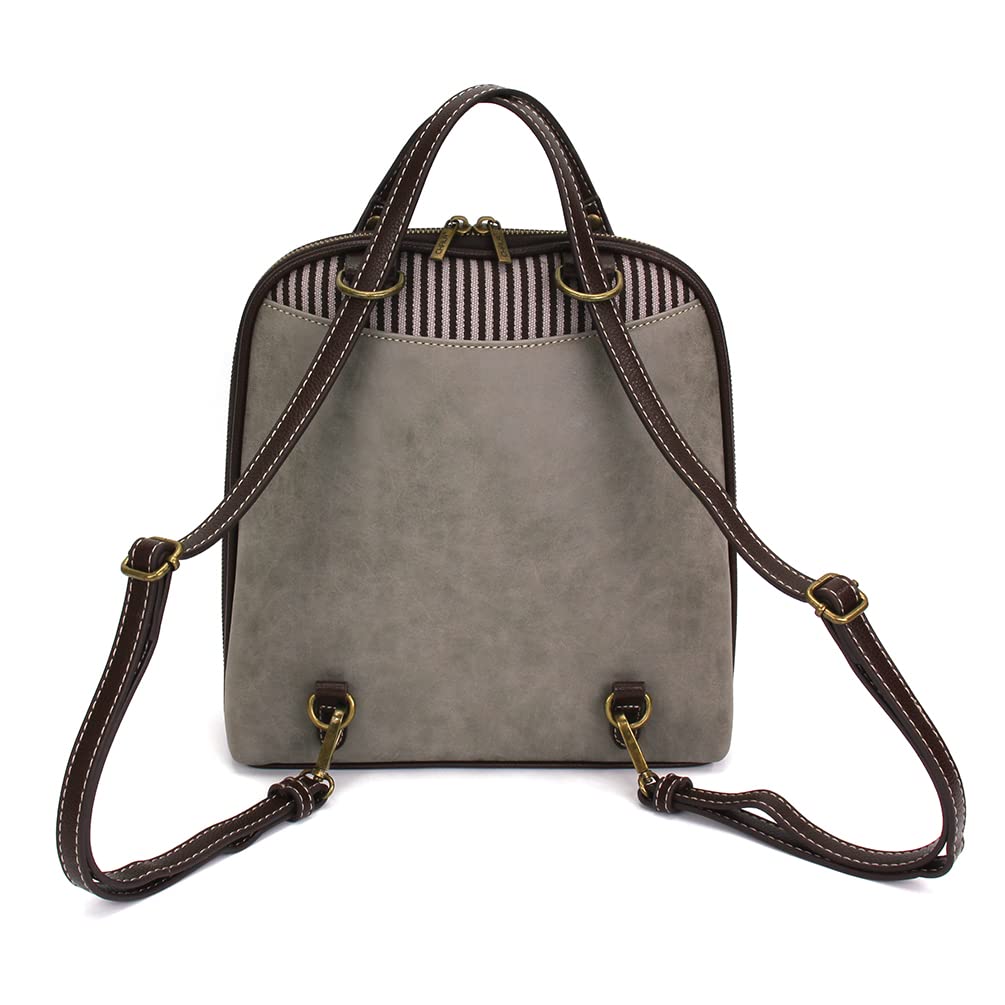 CHALA Group Women's Multi-Color Convertible Mini Backpack Purse - Stylish Crossbody Shoulder Bag for Travel, Work & Daily Use (Model 870)