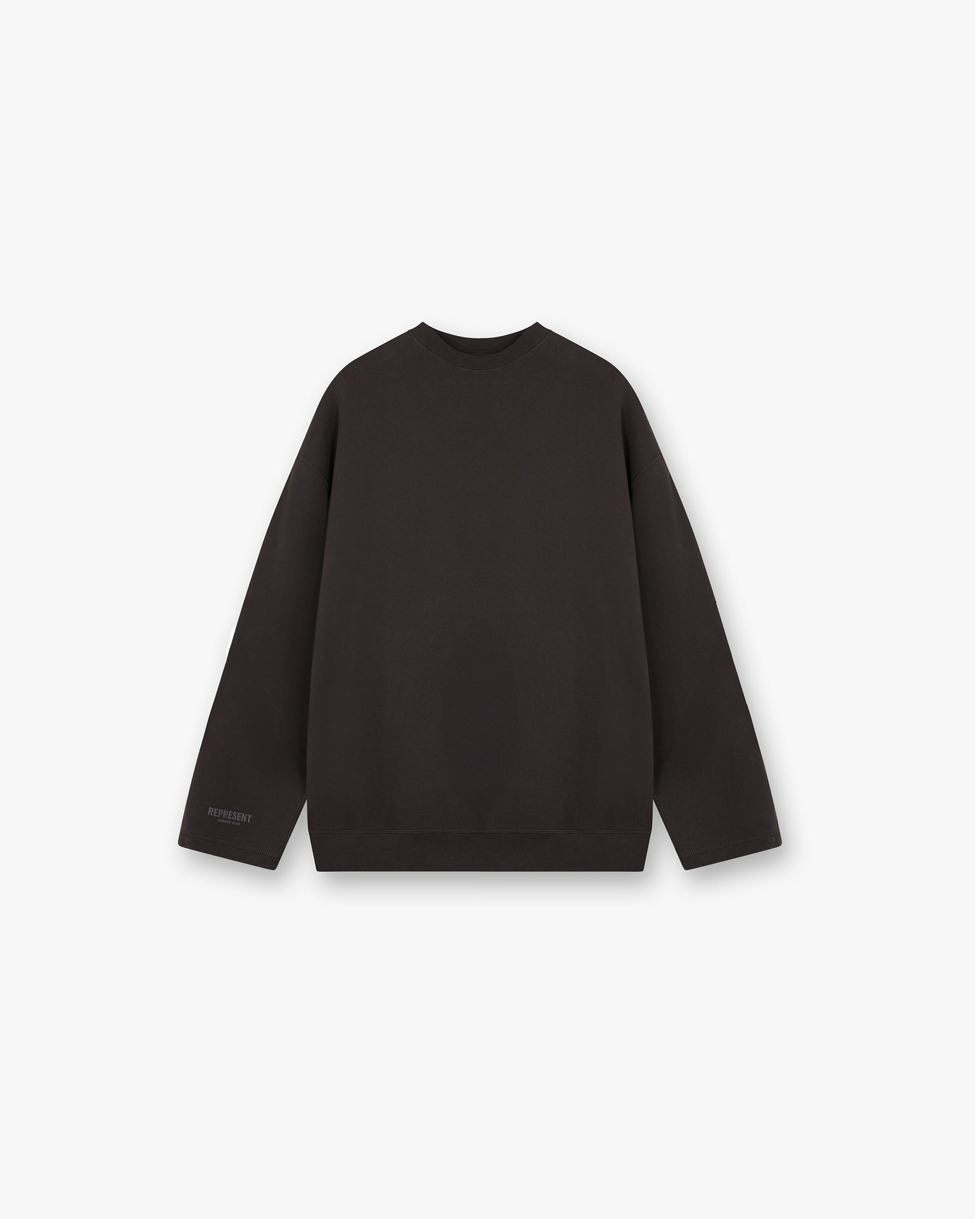 Owners Club Relaxed Fit Sweater for Women & Men - Soft & Cozy Pullover, Black Coffee Color - Perfect for Casual Wear, Lounge & Fall Outfits