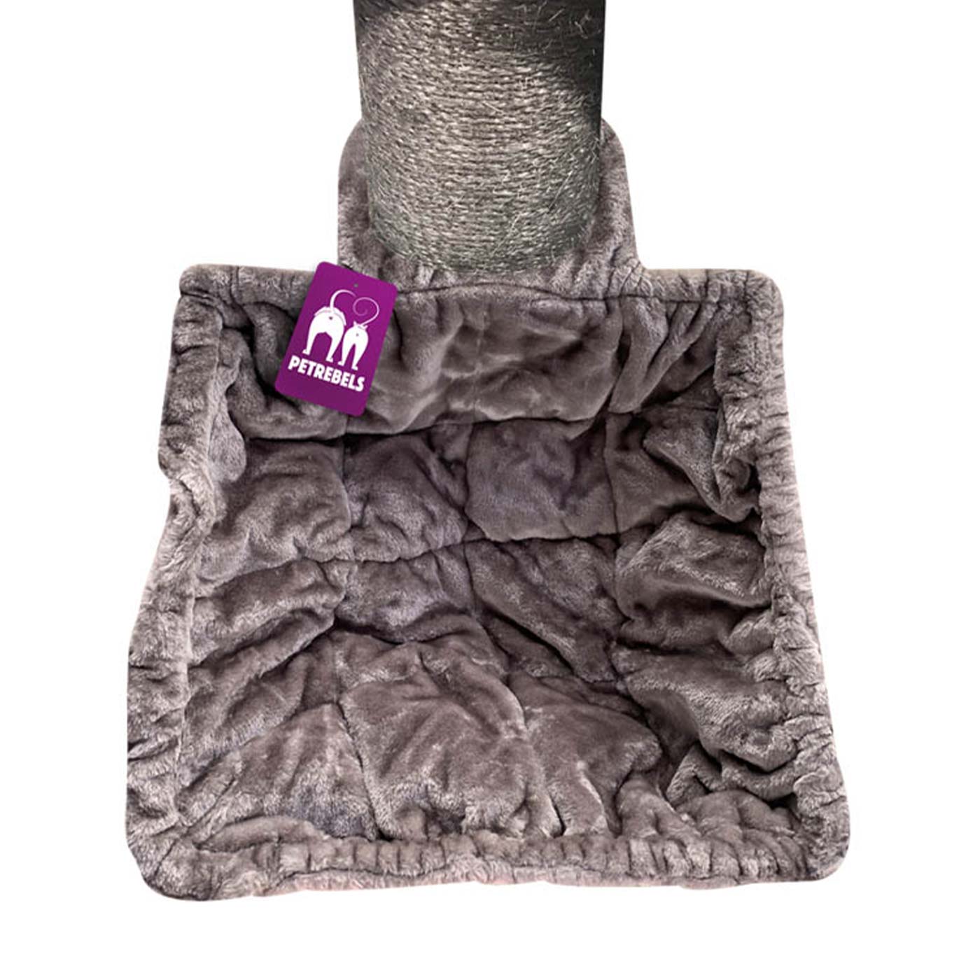 Premium Pet Hammock Bed - Cozy Square Sleeper for Cats & Dogs - Perfect for Indoor Lounging & Window Relaxation