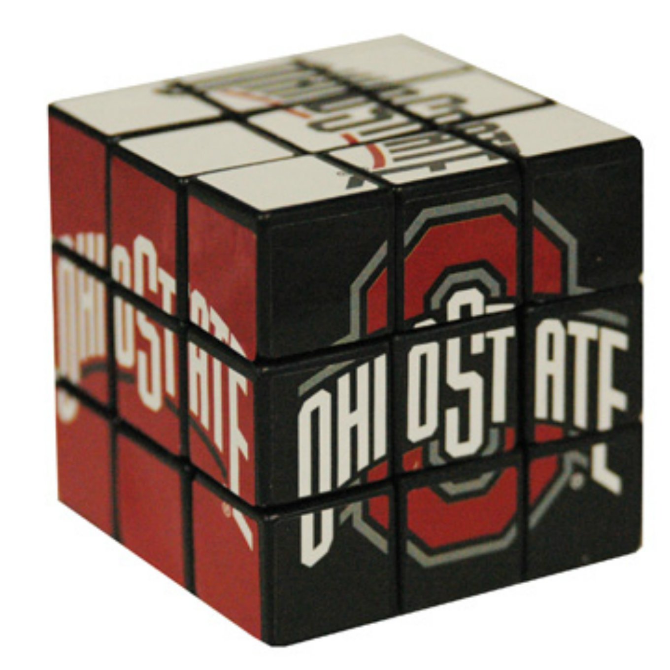 Ohio State Buckeyes 3x3 Speed Cube Puzzle Toy - Perfect for Fans, Gifts & Stress Relief - Great for Game Day, Office & Travel Fun