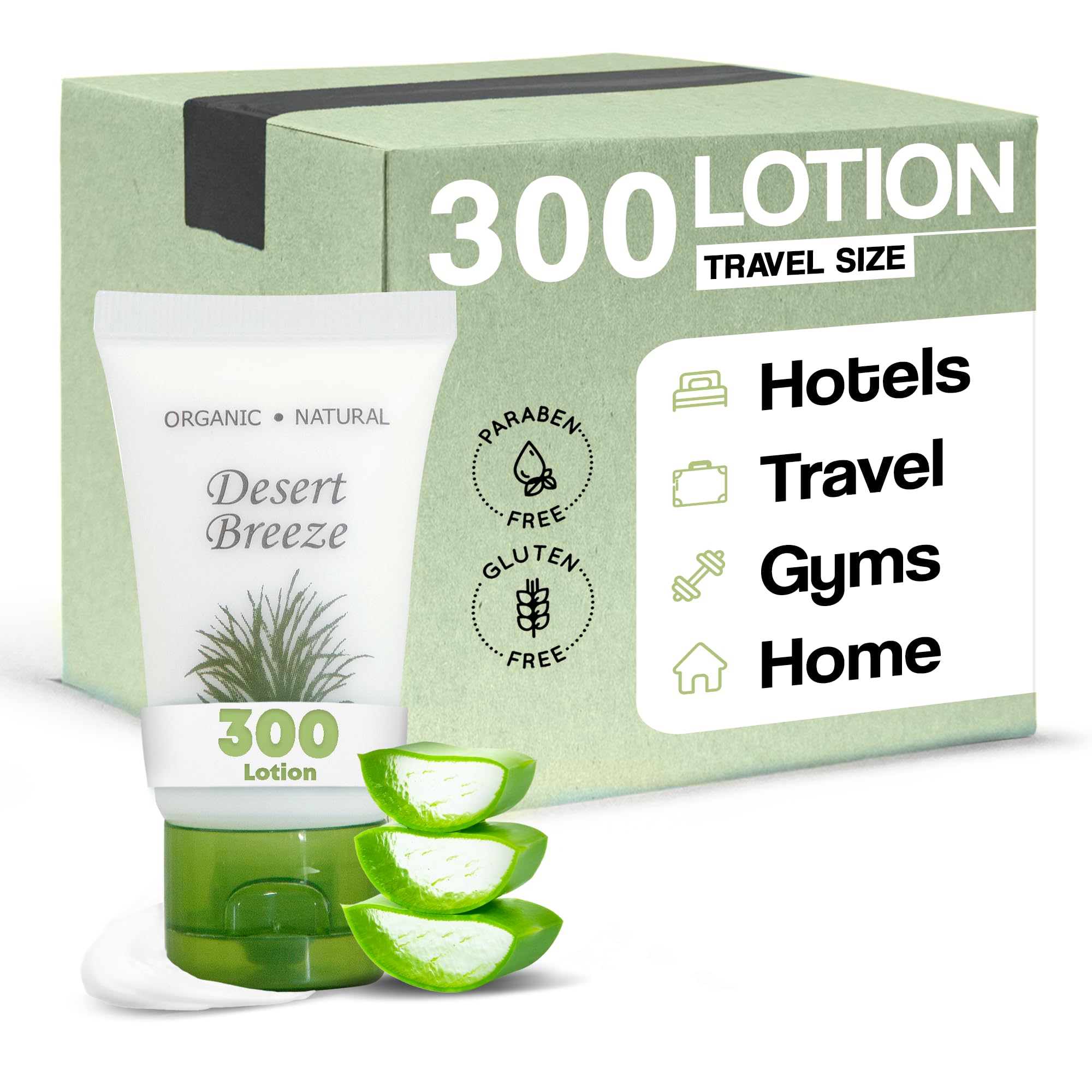 Travel Size 1 oz Lotion Bottles with Flip Cap - Bulk Pack of 300 for Hotels, Gyms, Spas & Airlines | Mini Toiletries for Travel Kits, Guest Amenities & Hospitality Supplies