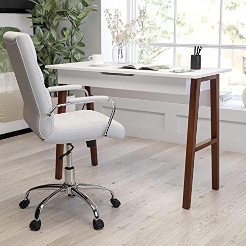 White/Walnut