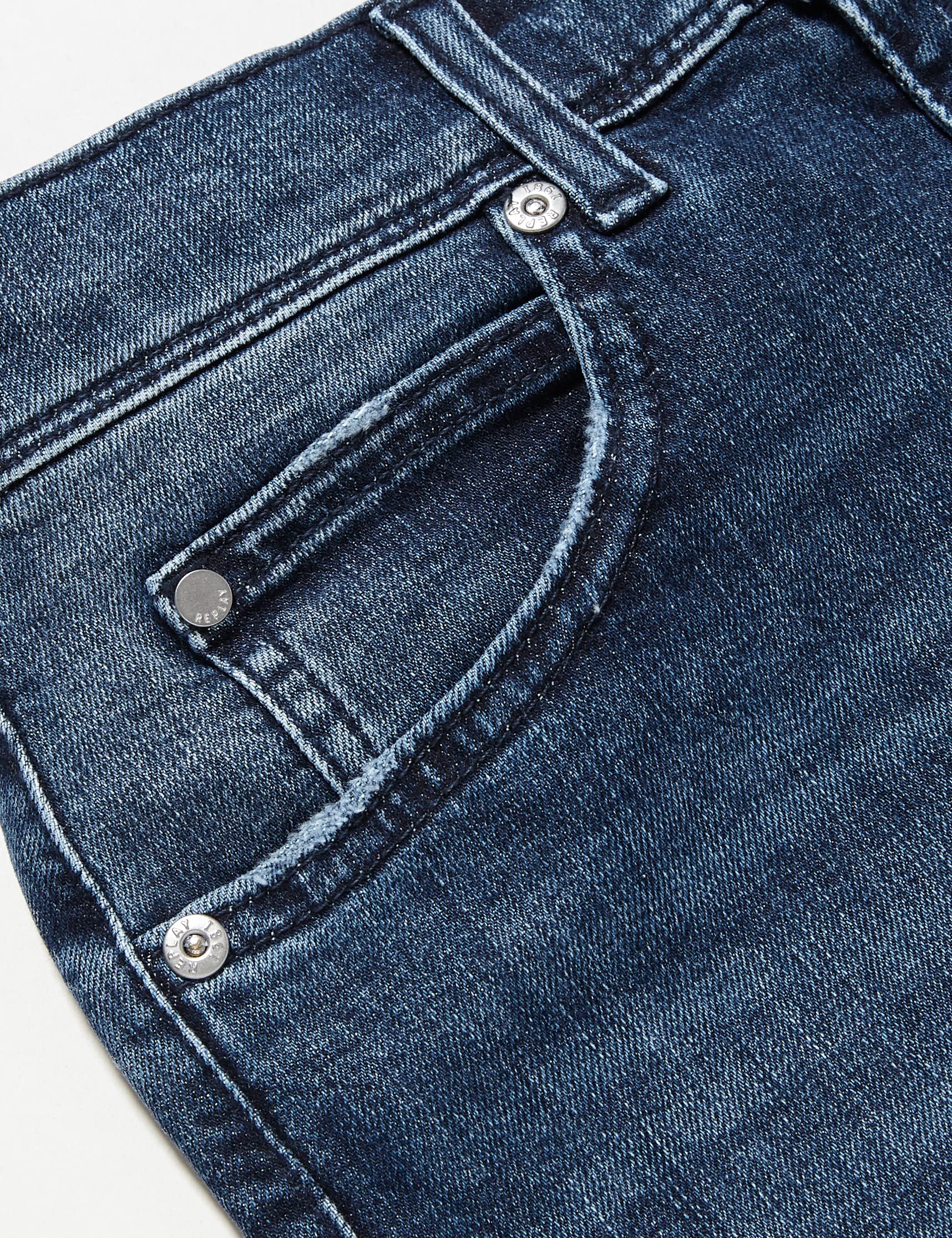 Replay Boys Wallys Jeans - Classic Denim Pants for Kids | Comfortable & Durable Jeans for School, Play & Everyday Wear