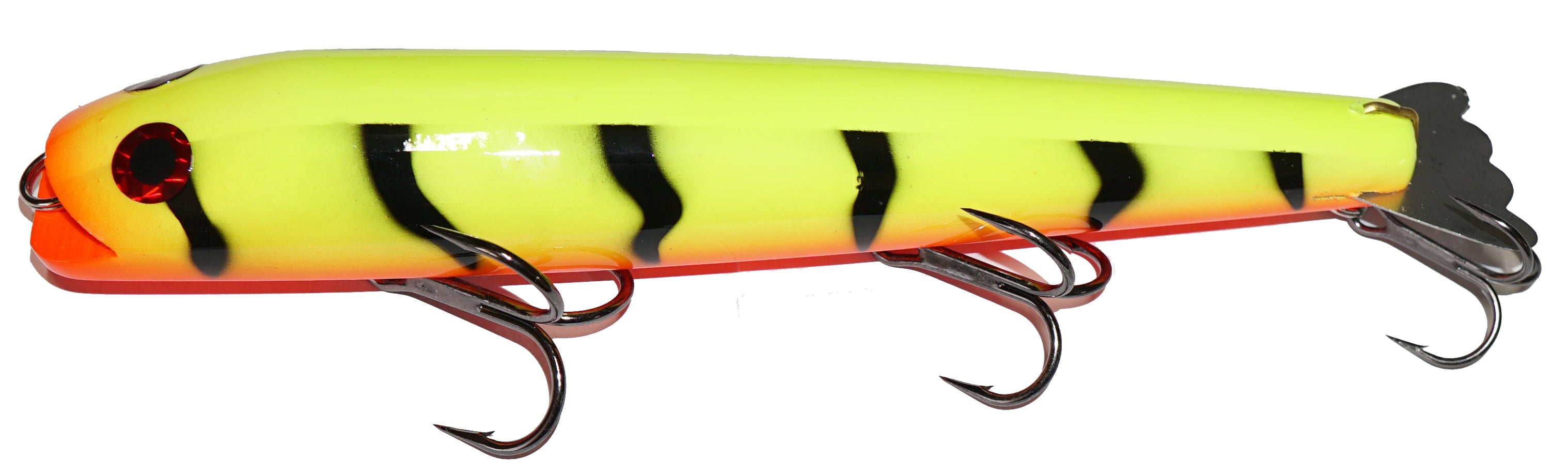 Bobbie Baits 9 Weighted Jerk Bait Fishing Lure - Topwater Bass Fishing Bait for Freshwater & Saltwater - Perfect for Jerking, Twitching & Pausing Techniques