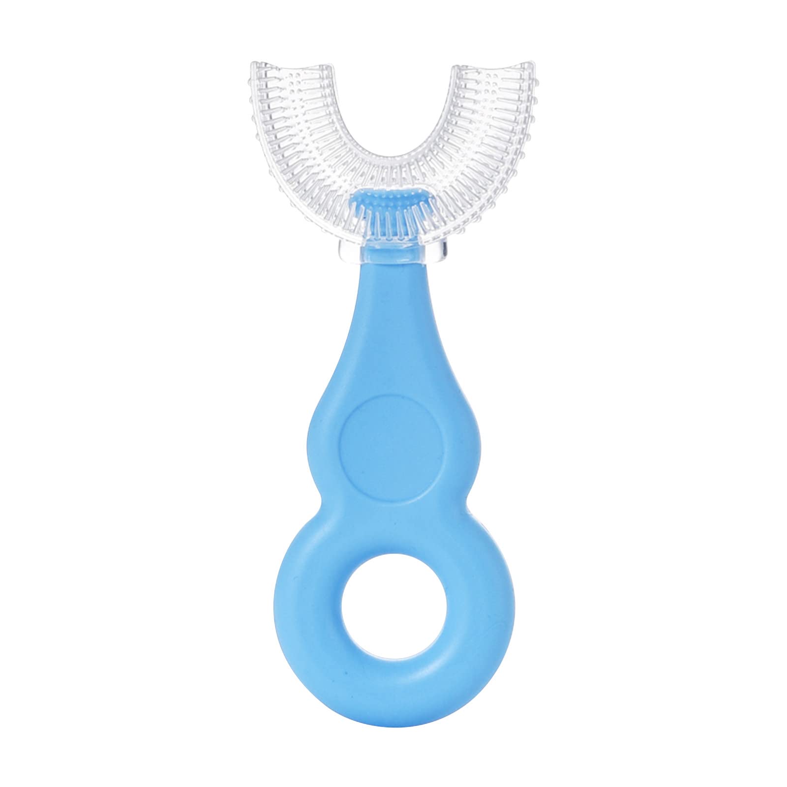 LCZIWO U-Shaped Kids Toothbrush - 360° All-Round Cleaning for Children, Soft Bristles for Gentle Oral Care - Perfect for Toddlers & Preschoolers at Home or Travel