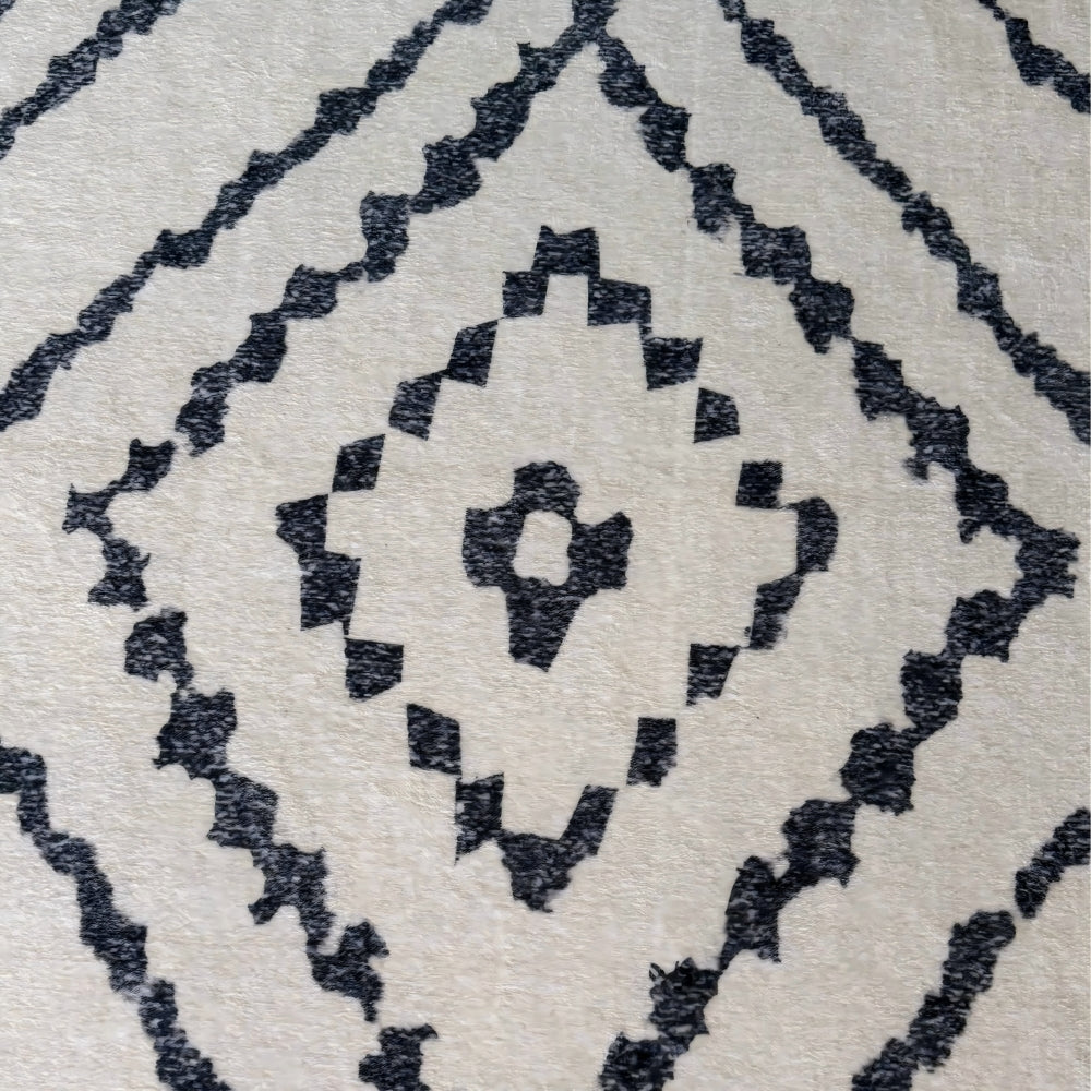 Selma Custom Washable Rugs - Non-Slip Printed Carpet Runner for Living Room, Bedroom & Entryway - Machine Washable Indoor/Outdoor Floor Mat
