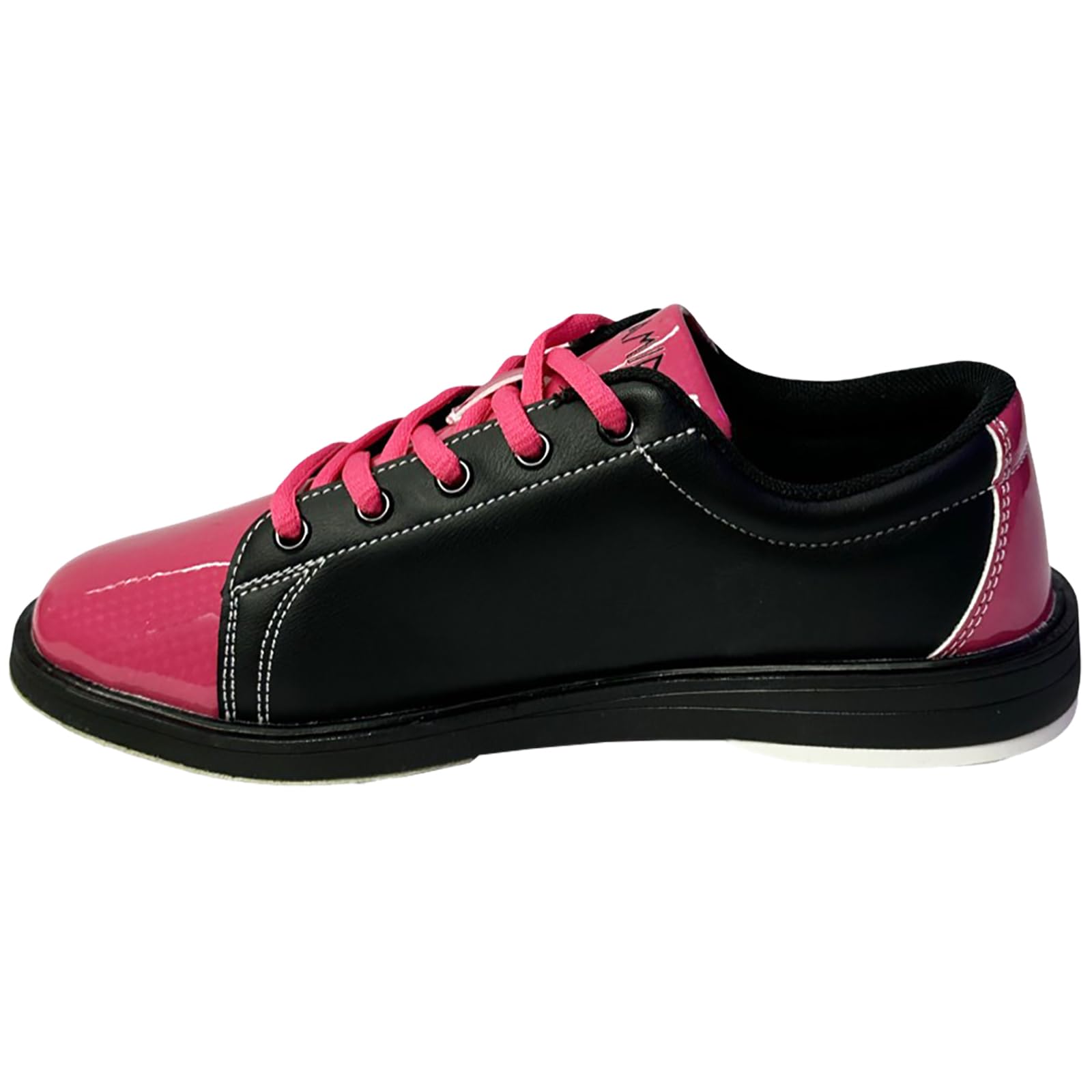 Pyramid Women's Rise Black & Hot Pink Bowling Shoes - Comfortable & Stylish for League Play & Casual Bowling