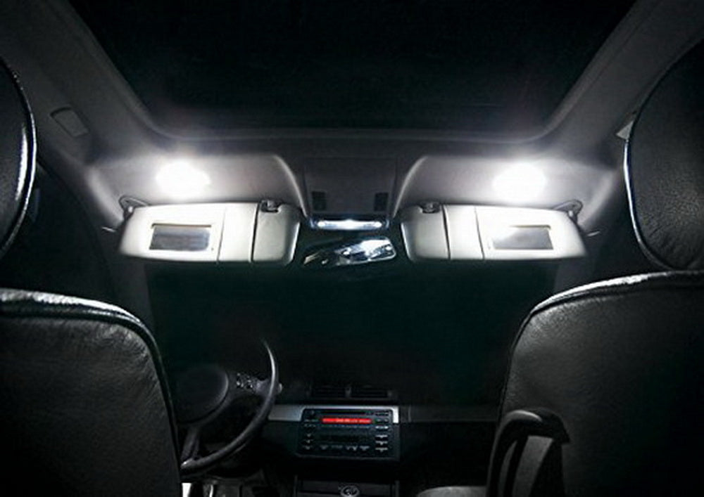 10-Pack 5 SMD 168 194 2825 LED Bulbs - Super Bright White Interior Lights for Cars, Trucks & SUVs - Perfect for Dashboard, Dome, Map, License Plate & Parking Lights