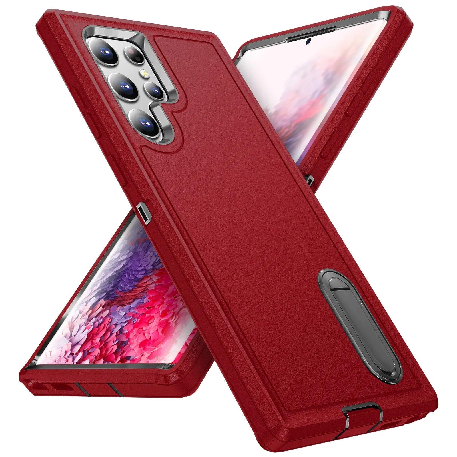 Samsung Galaxy S24 Ultra Rugged Shockproof Case - Heavy Duty Protection for Drops & Bumps - Perfect for Outdoor Adventures, Construction Work & Extreme Sports