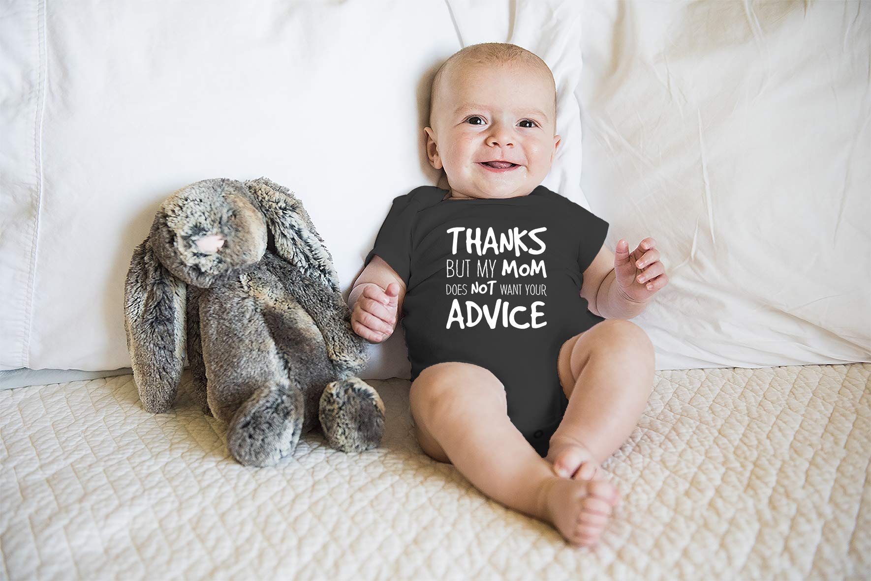 Funny Baby Bodysuit - Cute Boy Clothes for Playtime & Photos