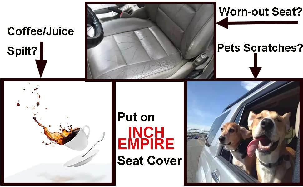 Premium Cartoon Cat PU Leather Car Seat Covers - Universal Fit for Sedan & SUV (5-Seat Full Set) - Waterproof & Anti-Slip Front/Rear Seat Protectors (Black-Pink) - Perfect for Pet Lovers, Family Road Trips & Daily Commute