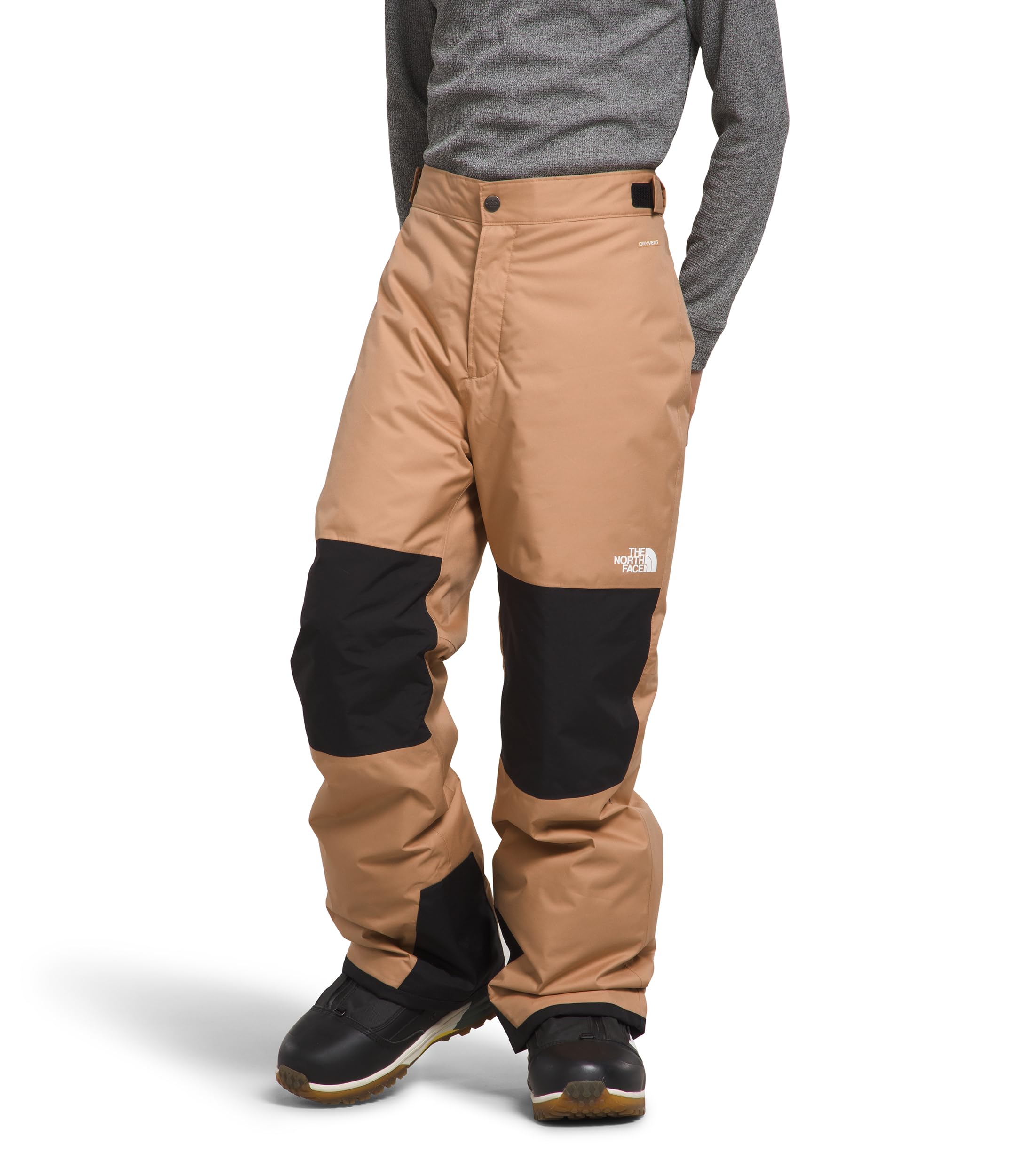THE NORTH FACE Boys' Freedom Insulated Winter Snow Pants - Waterproof, Windproof & Warm for Skiing, Snowboarding & Outdoor Adventures
