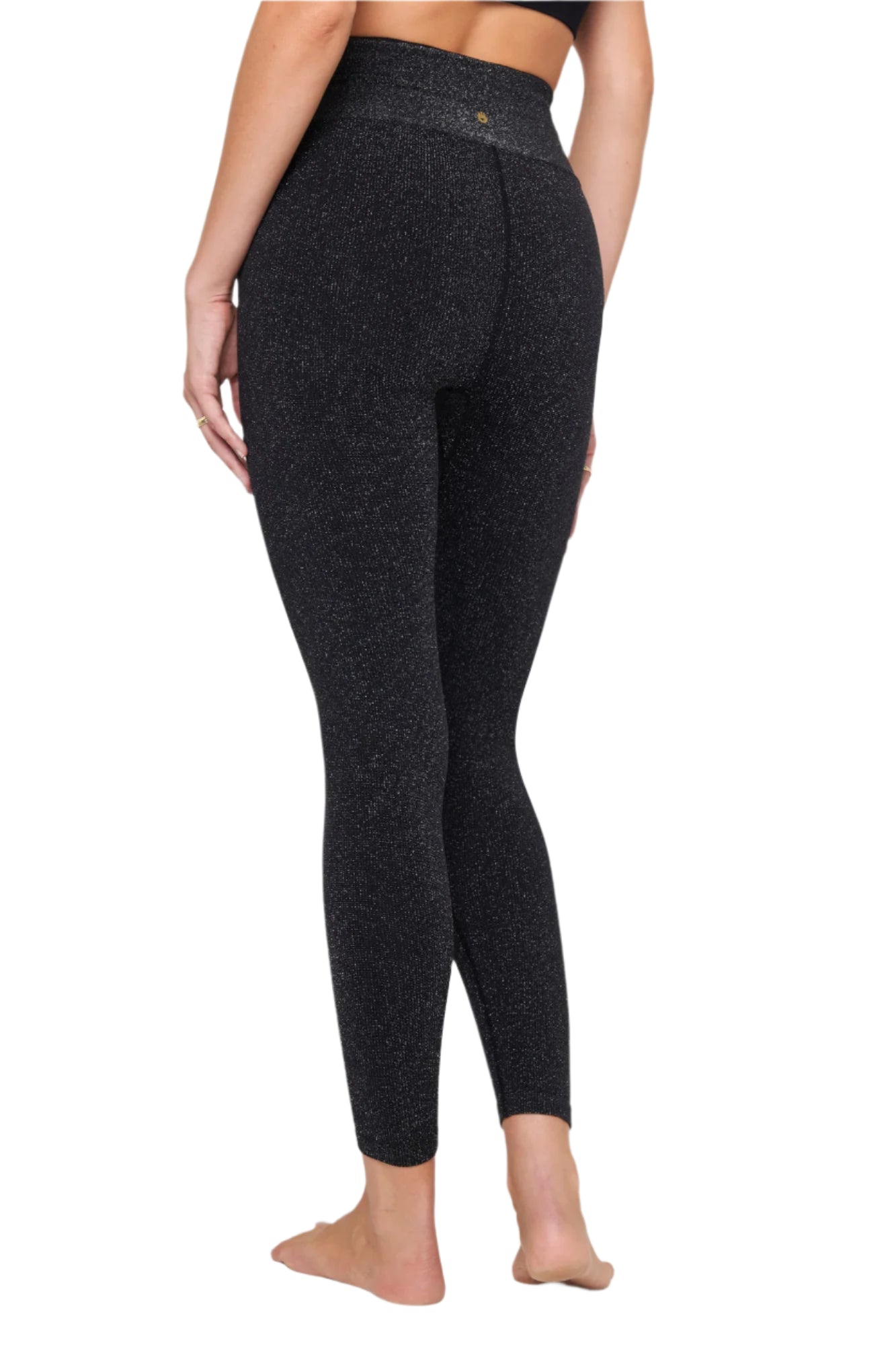 Love Sculpt Shimmer Legging - High Waist Tummy Control Yoga Pants for Women - Shiny Workout Leggings for Gym, Running & Everyday Wear