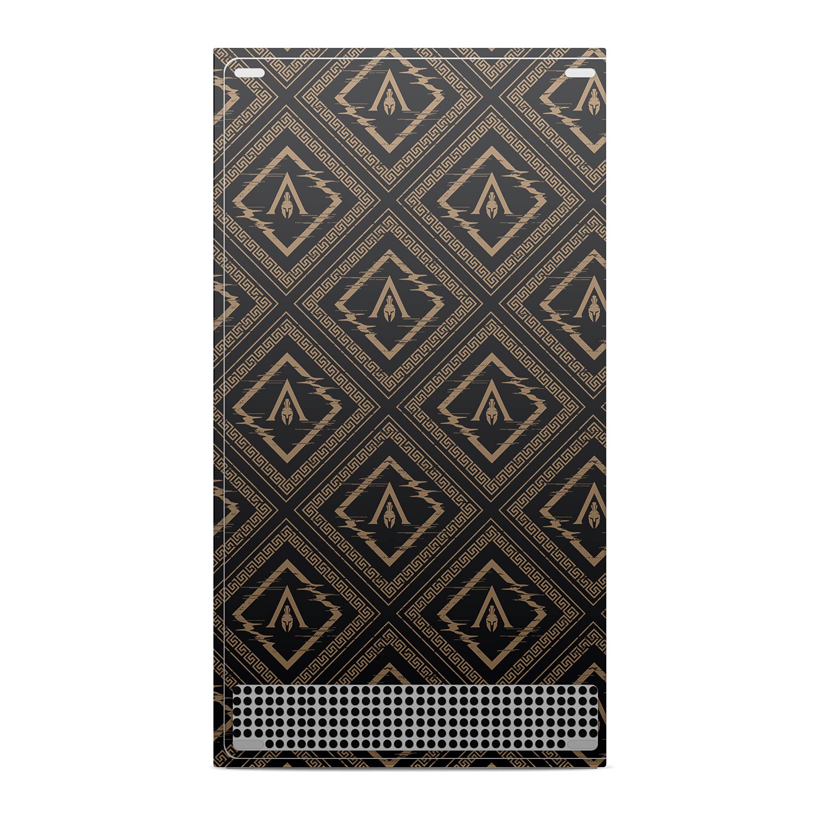 Officially Licensed Assassin's Creed Vinyl Sticker Set for Xbox Series S | Gaming Skin Decal with Crest & Broken Spear Artwork | Perfect for Console & Controller Protection | Great Gift for Gamers & AC Fans
