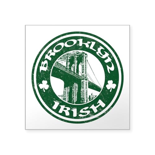 Clear - Brooklyn Ny Irish Sticker