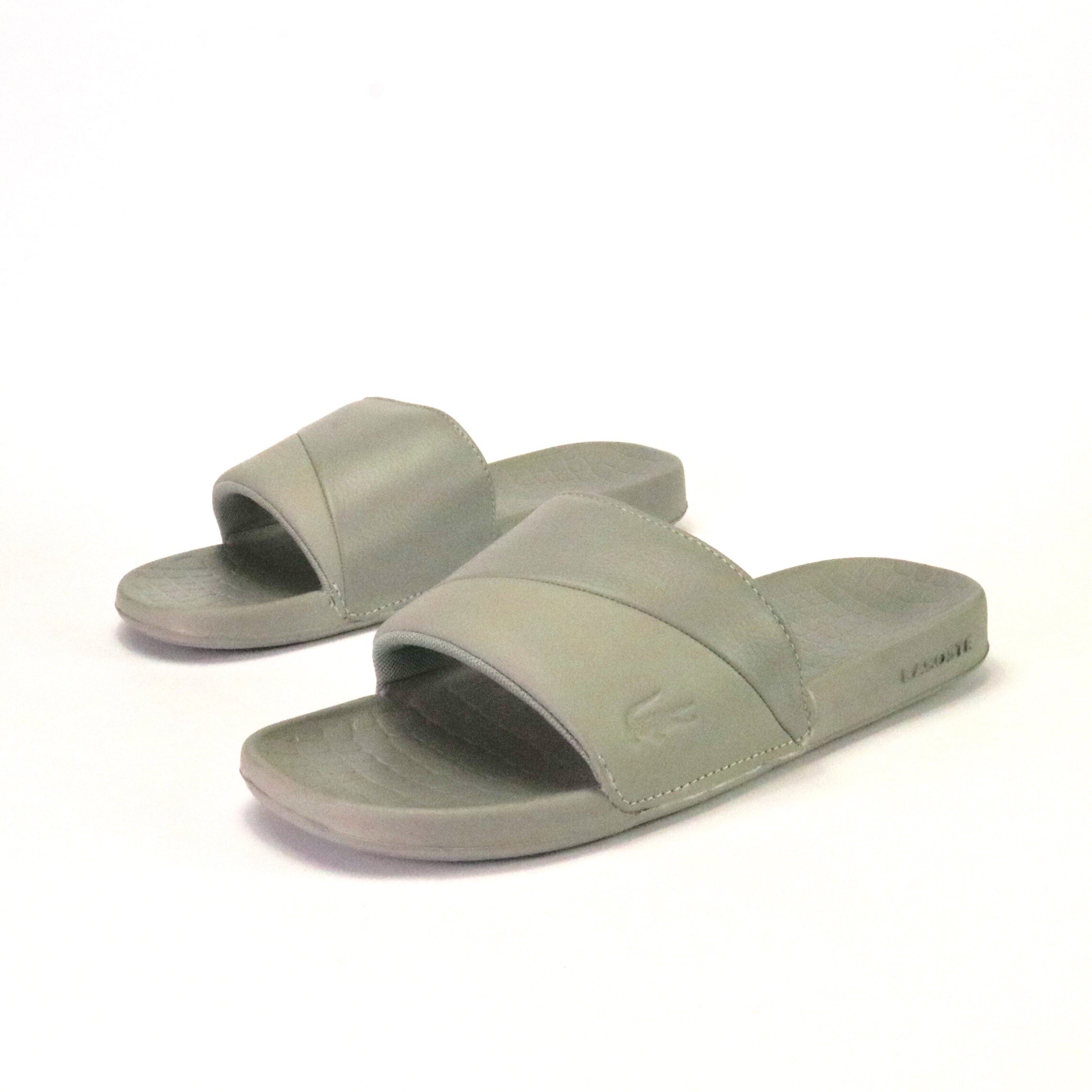 Fraisier Slides 118 - Premium Luxury Grey Slides for Women & Men - Comfortable House Slippers for Home, Spa, and Relaxation