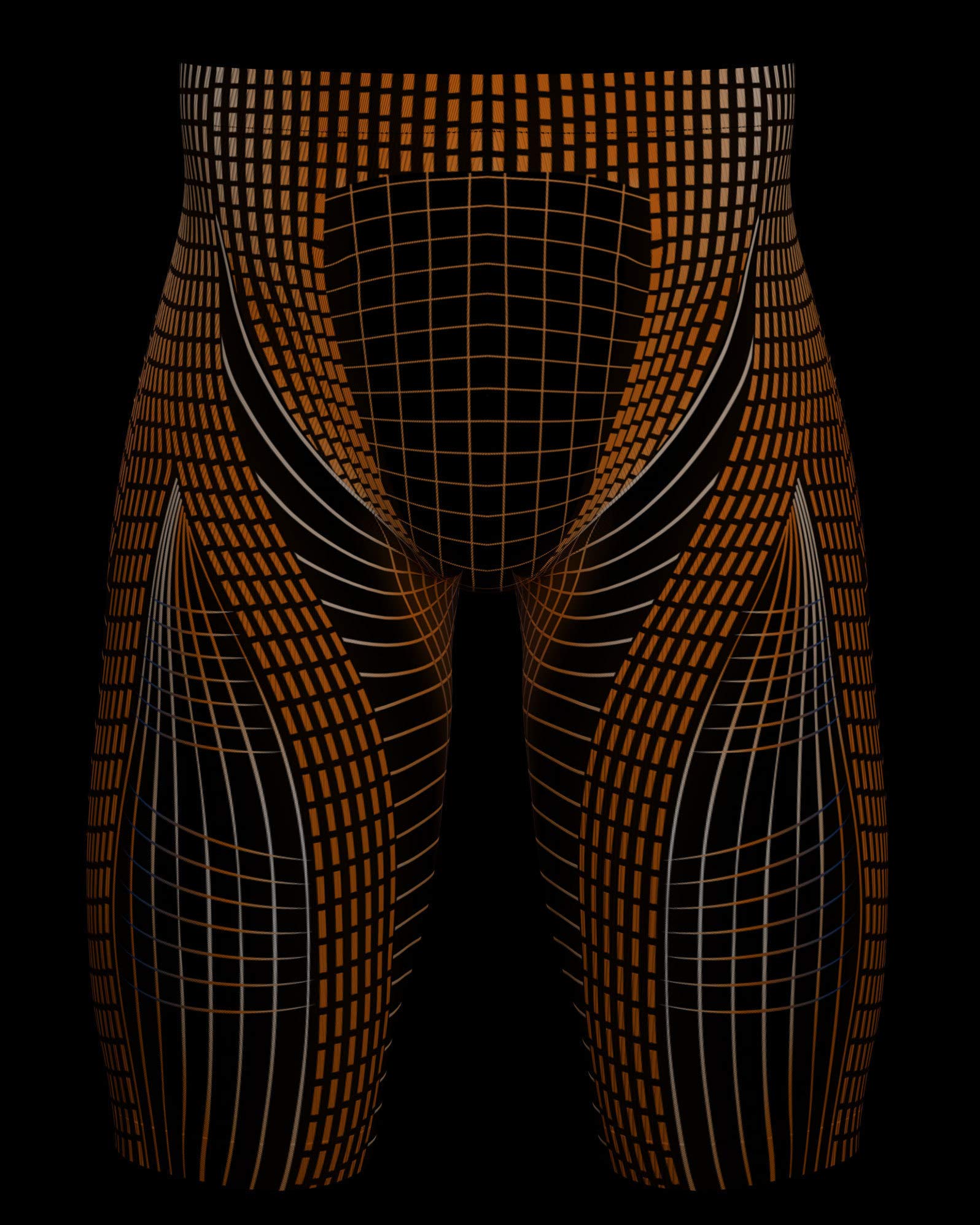 Knap'man Zoned Compression Shorts for Men - 45% Spandex US Pro Edition (Black) | Workout, Running & Gym Performance Shorts
