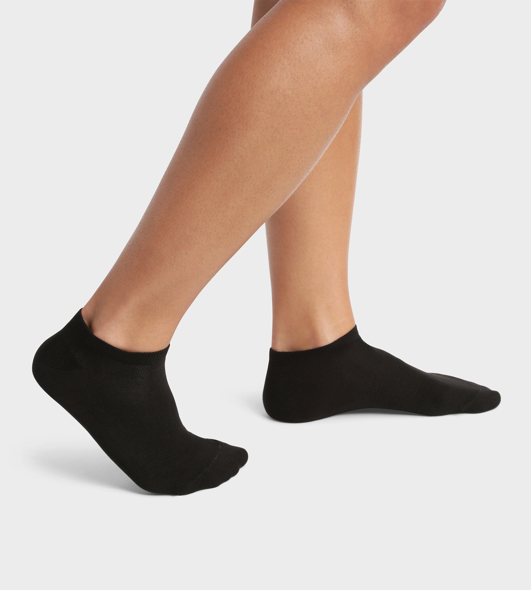 Organic Cotton Men's Ankle Socks 2-Pack - Black | Breathable & Comfortable for Casual Wear, Sports & Daily Use