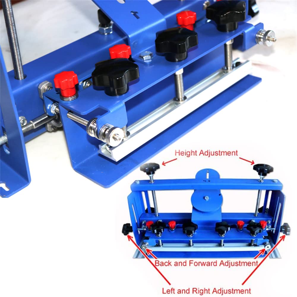 TECHTONGDA Micro-Registration Screen Printing Hinge Clamp - Precision Alignment Tool for Silk Screen Printing Machines & DIY Hobby Printers | Perfect for T-Shirt, Poster & Fabric Printing Projects