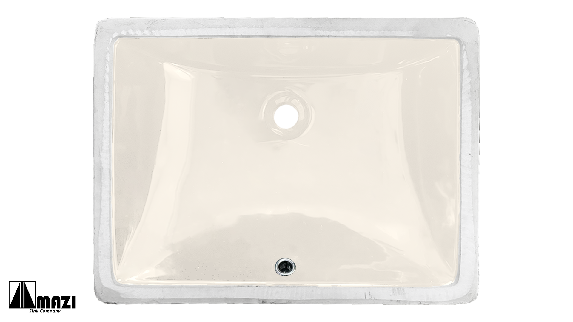Premium Ceramic Undermount Bathroom Sink - 16x33 Inch White Porcelain Drop-in Vanity Basin - Perfect for Modern Bathroom Renovations & Powder Room Upgrades