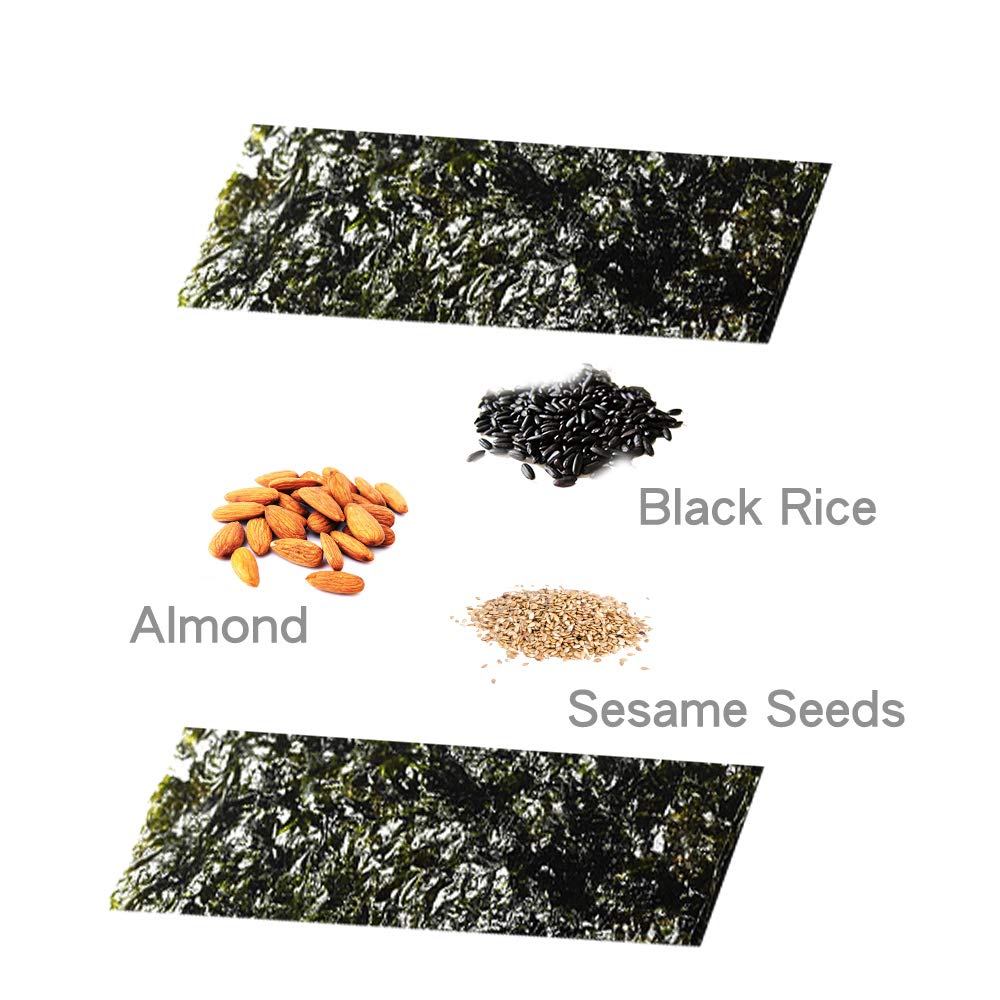 A-Sha Premium Spicy Seaweed Snacks - Single Pack | Healthy & Crunchy Korean Nori Sheets | Perfect for On-the-Go Snacking, Lunch Boxes & Keto Diet